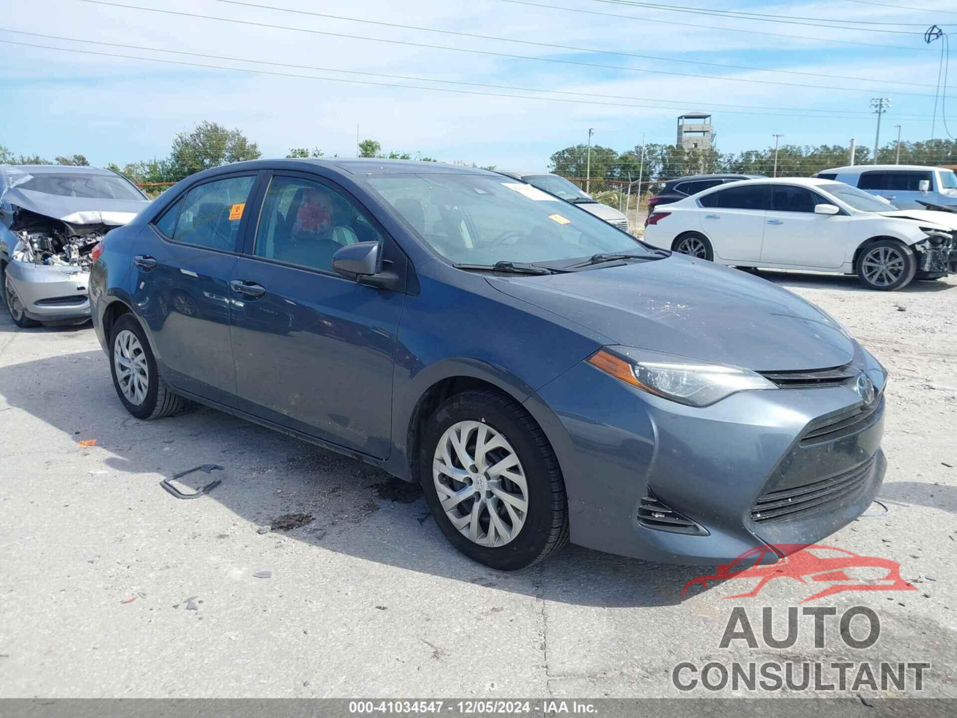 TOYOTA COROLLA 2019 - 2T1BURHE9KC158248