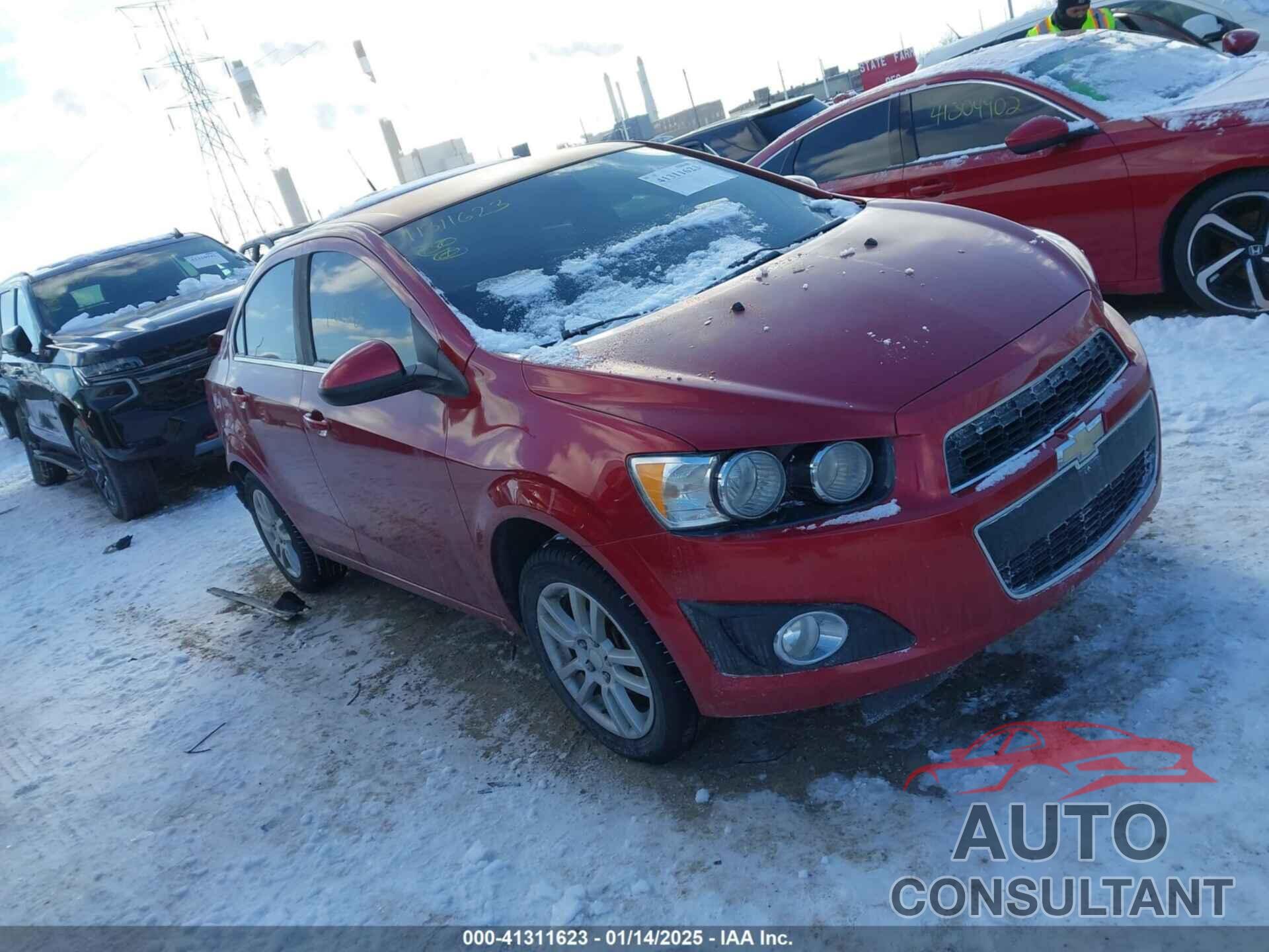 CHEVROLET SONIC 2012 - 1G1JC5SHXC4213944