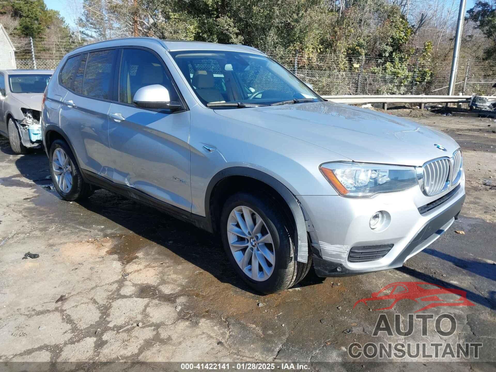 BMW X3 2016 - 5UXWX9C5XG0D79036