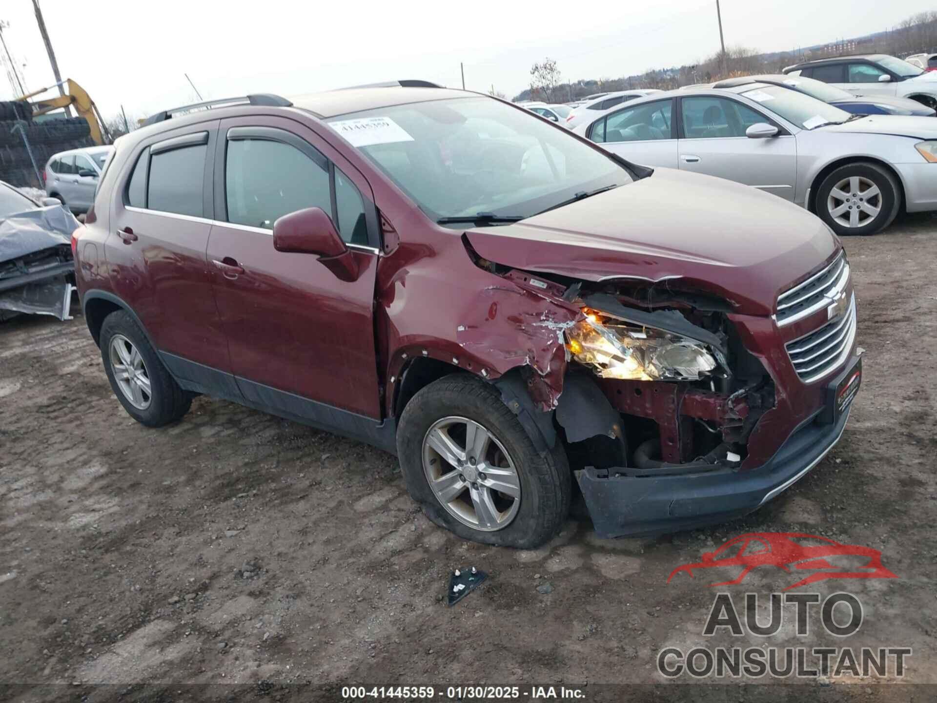 CHEVROLET TRAX 2016 - 3GNCJPSB7GL147132