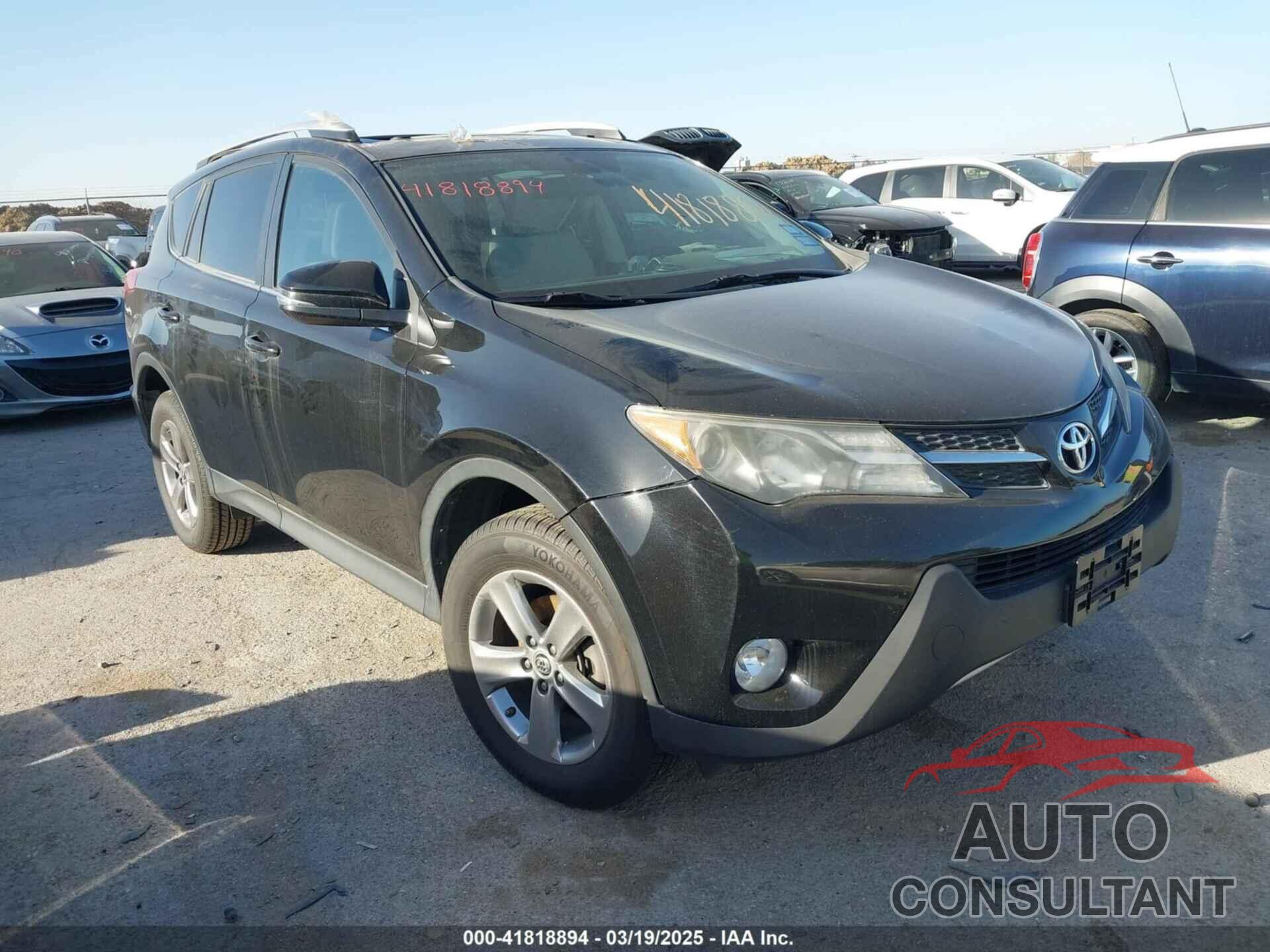 TOYOTA RAV4 2015 - 2T3WFREV7FW133974