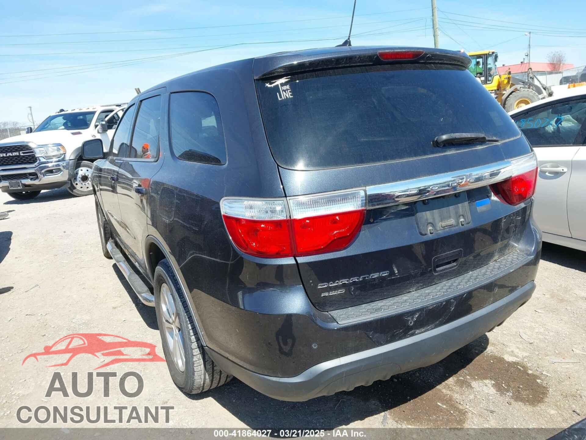 DODGE DURANGO 2012 - 1C4RDJAGXCC336240