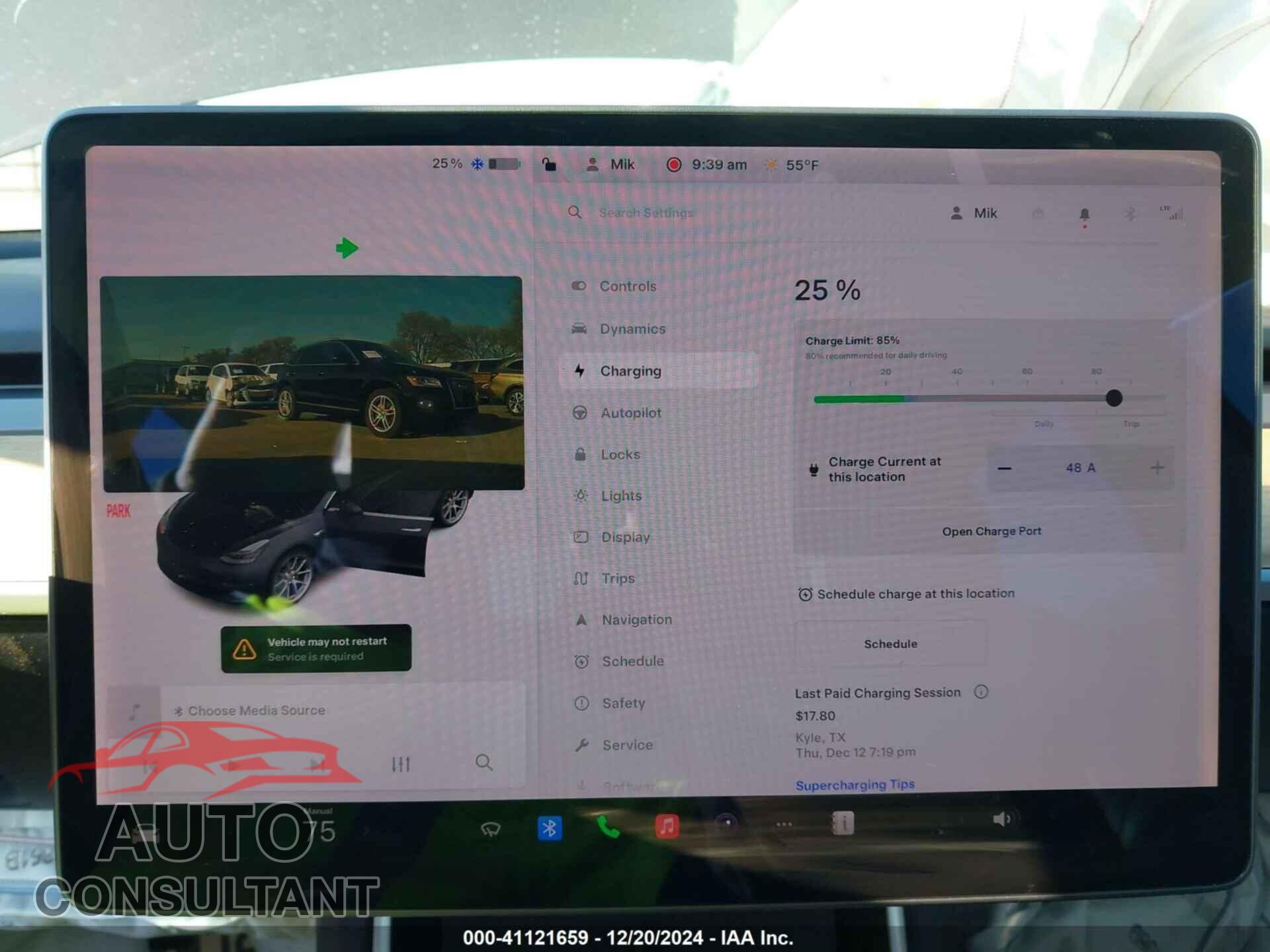 TESLA MODEL 3 2018 - 5YJ3E1EB2JF128922
