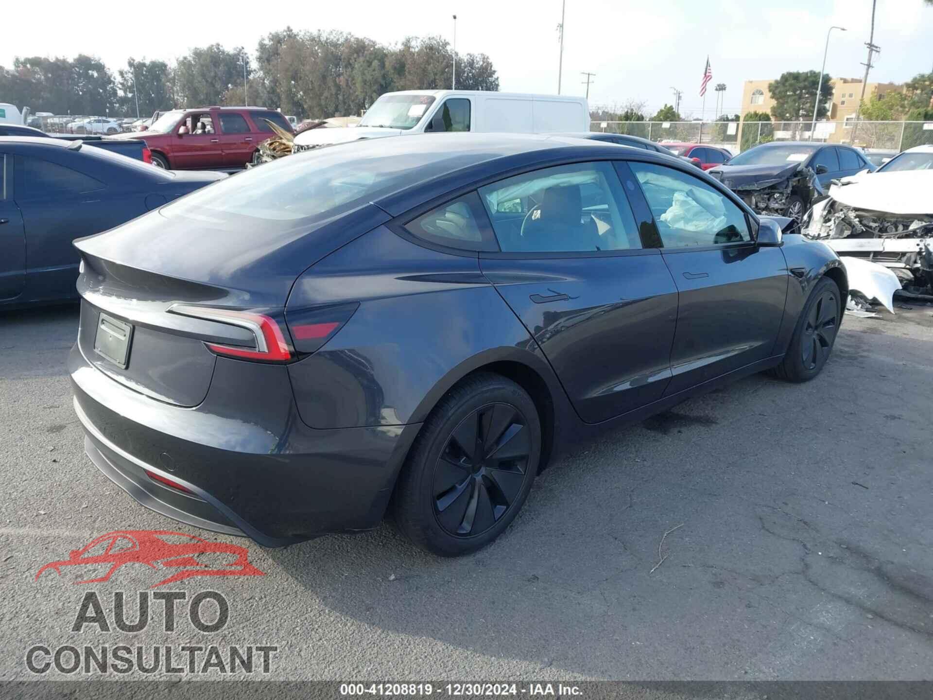 TESLA MODEL 3 2024 - 5YJ3E1EA6RF857492