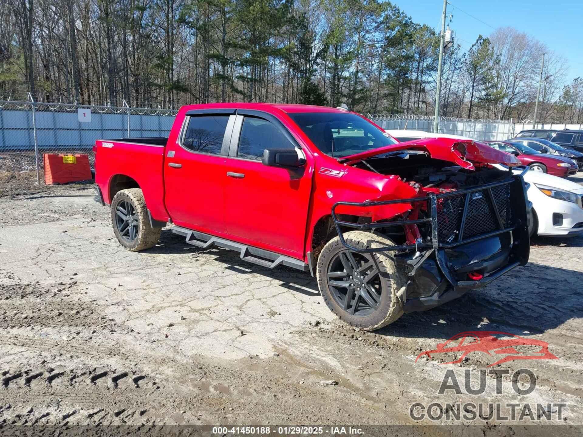 CHEVROLET SILVERADO 1500 2021 - 1GCPYCEF6MZ374961