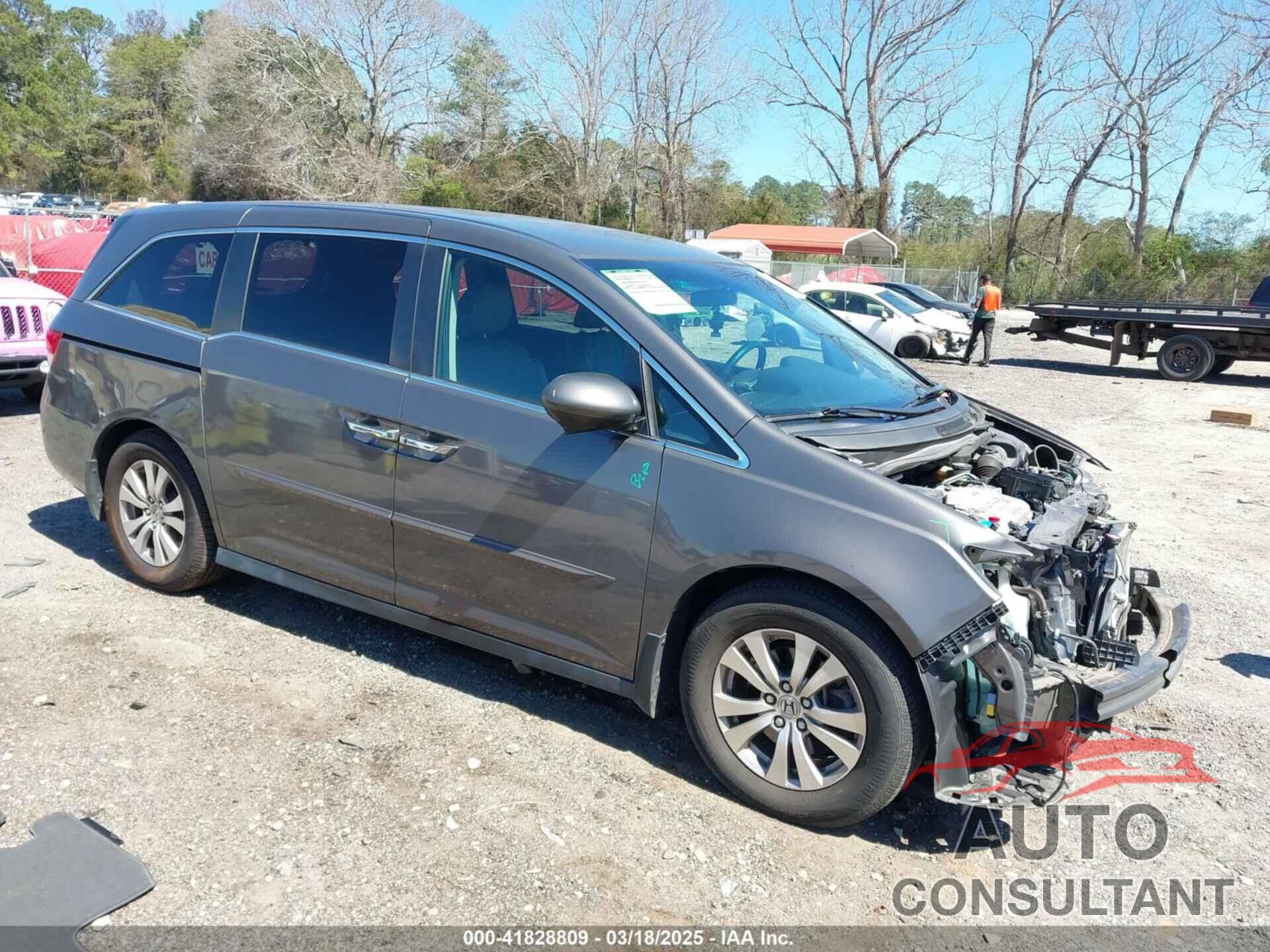 HONDA ODYSSEY 2017 - 5FNRL5H37HB010208