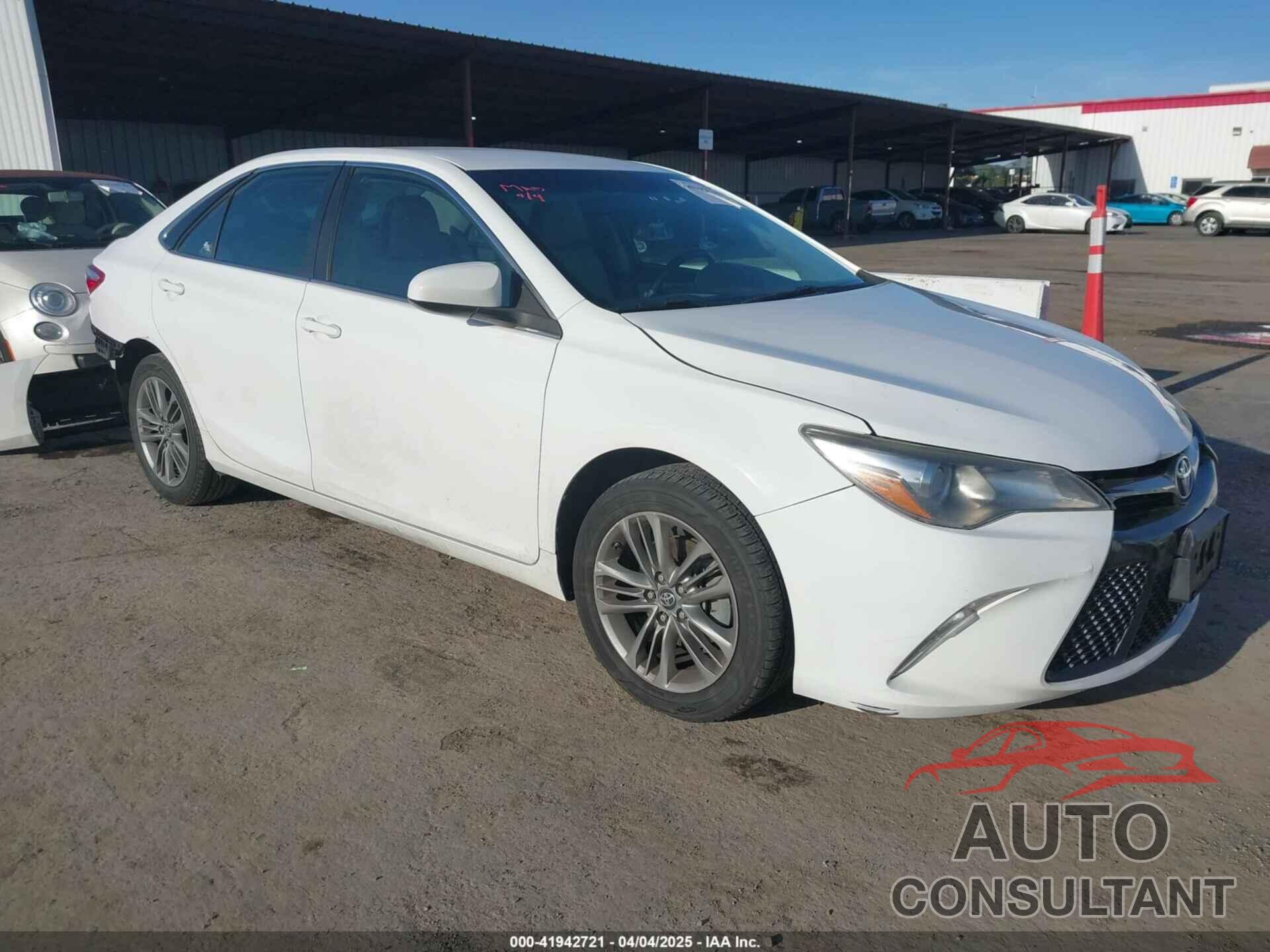 TOYOTA CAMRY 2017 - 4T1BF1FK5HU358474