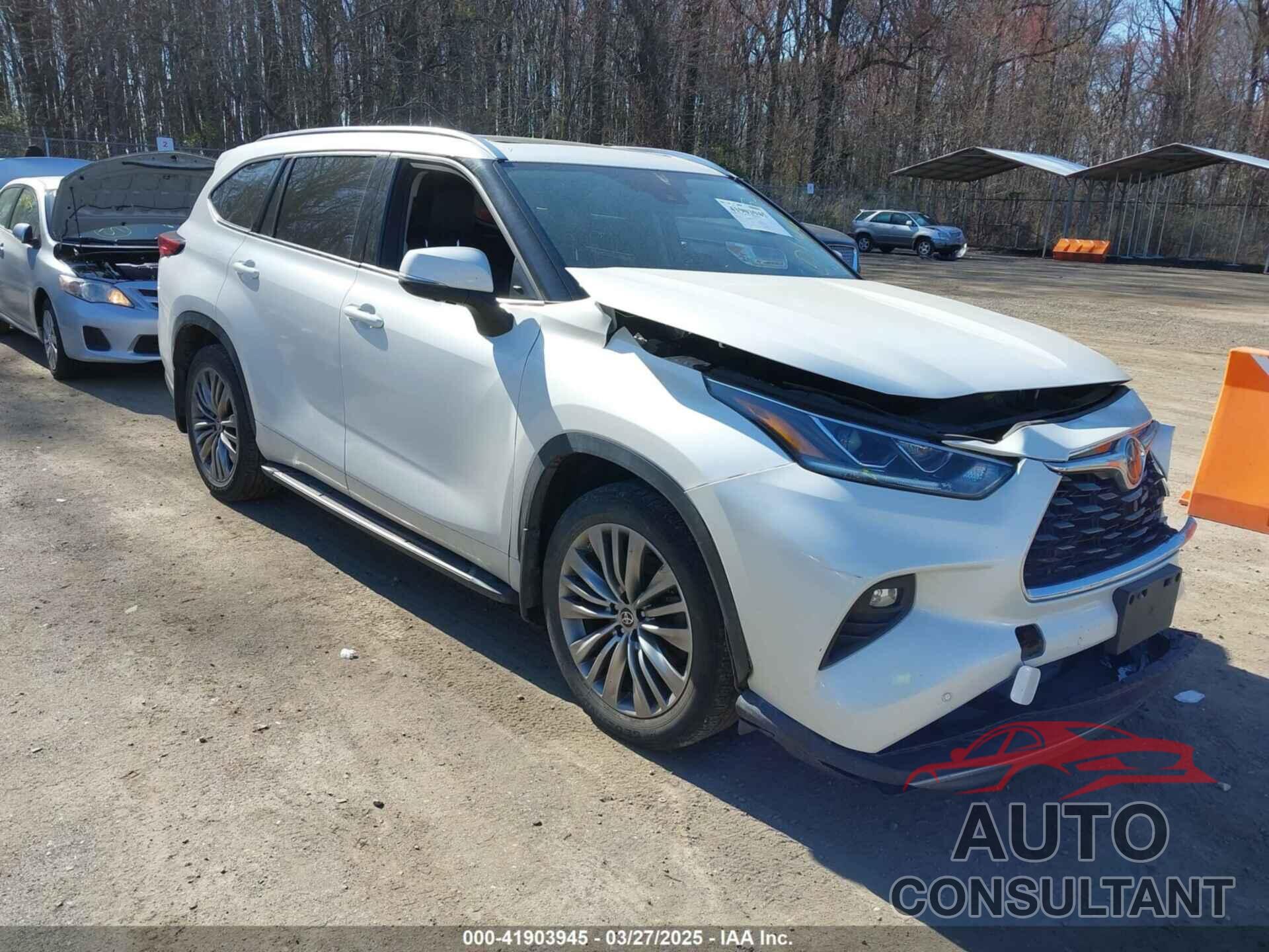 TOYOTA HIGHLANDER 2021 - 5TDFZRBH7MS109498