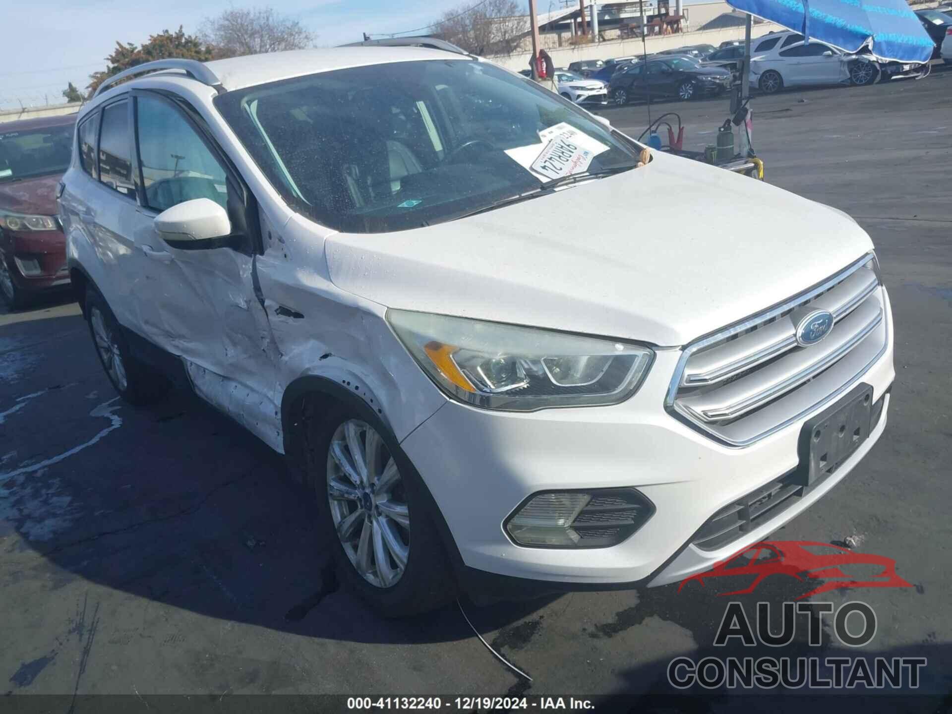 FORD ESCAPE 2017 - 1FMCU0JD7HUC88280