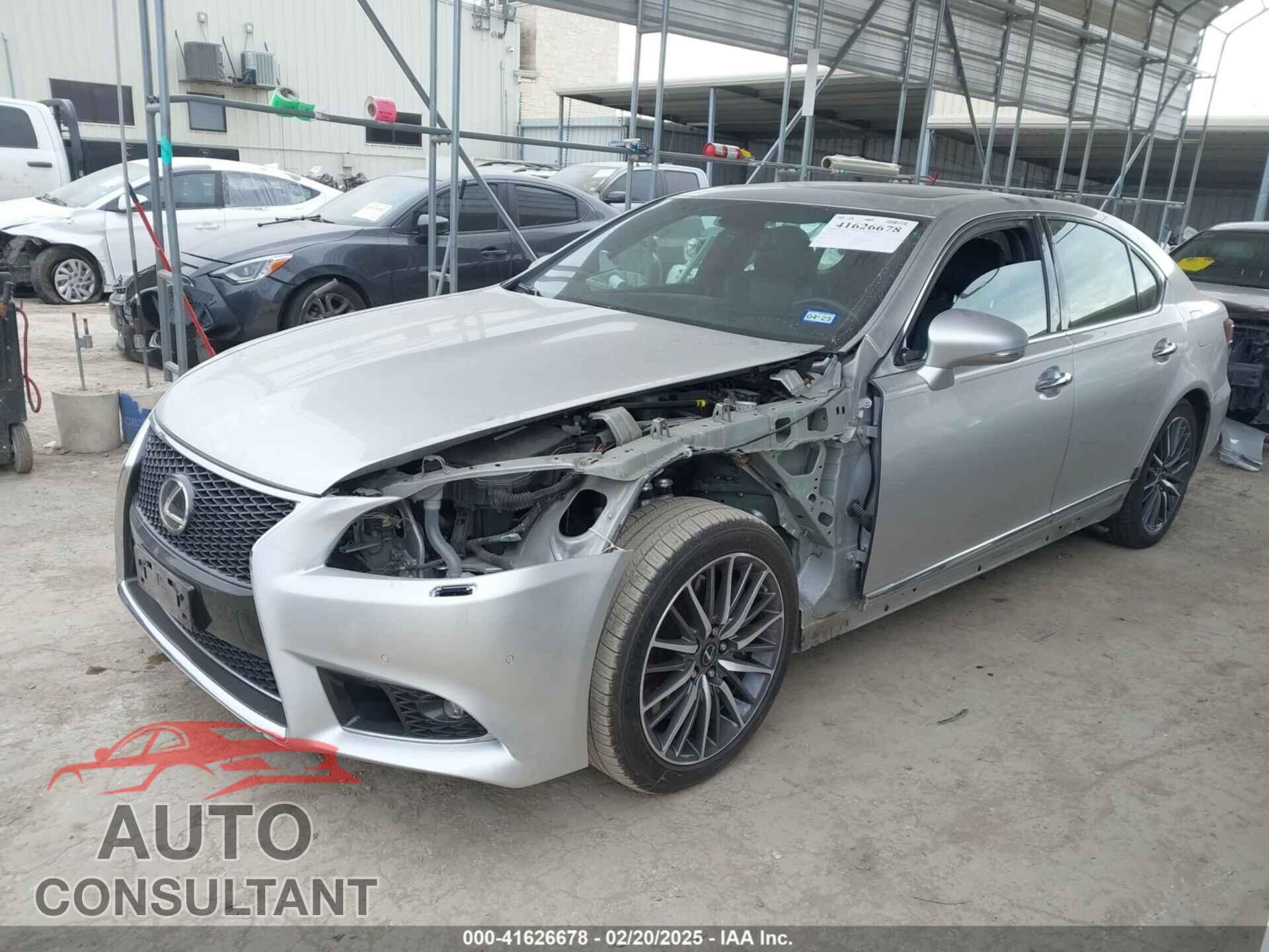 LEXUS LS 460 2013 - JTHBL5EF2D5121288