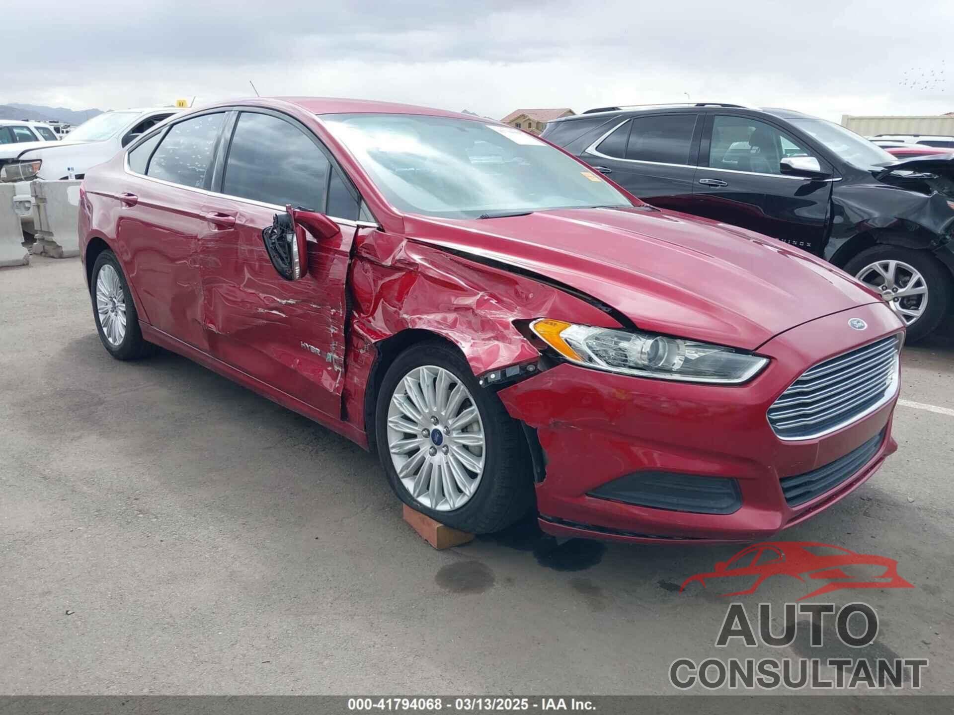 FORD FUSION HYBRID 2016 - 3FA6P0LUXGR305378