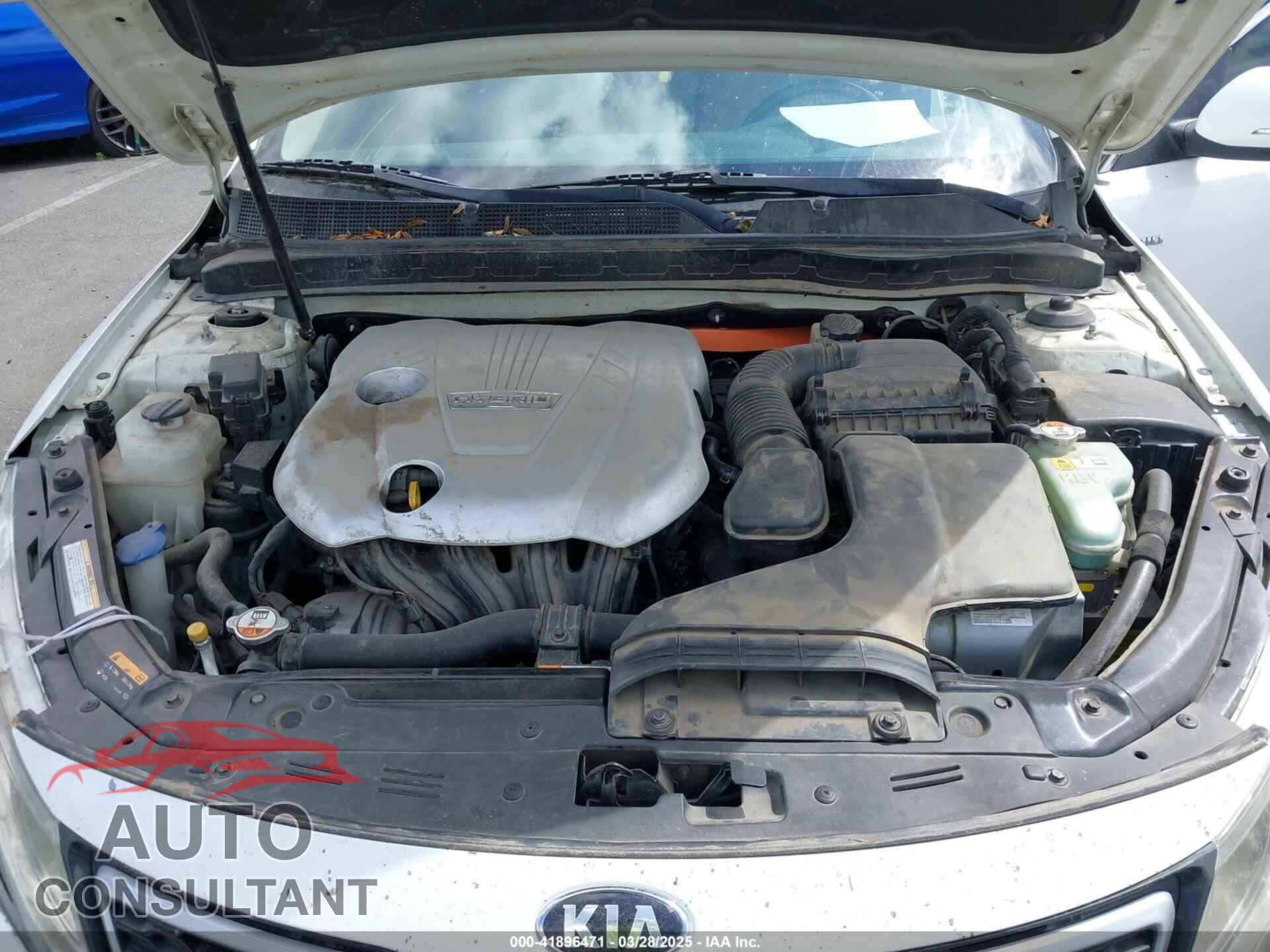 KIA OPTIMA HYBRID 2013 - KNAGM4AD9D5056052