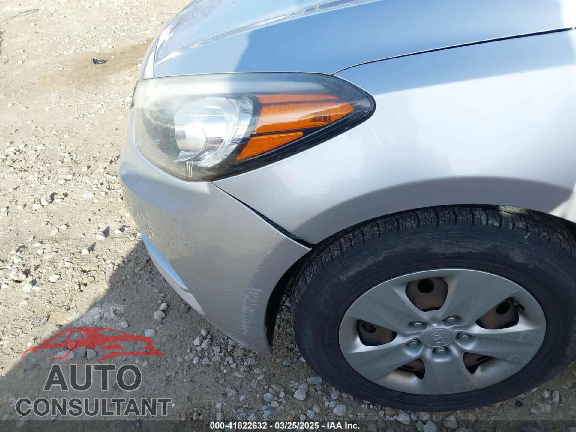 KIA FORTE 2014 - KNAFK4A63E5149802