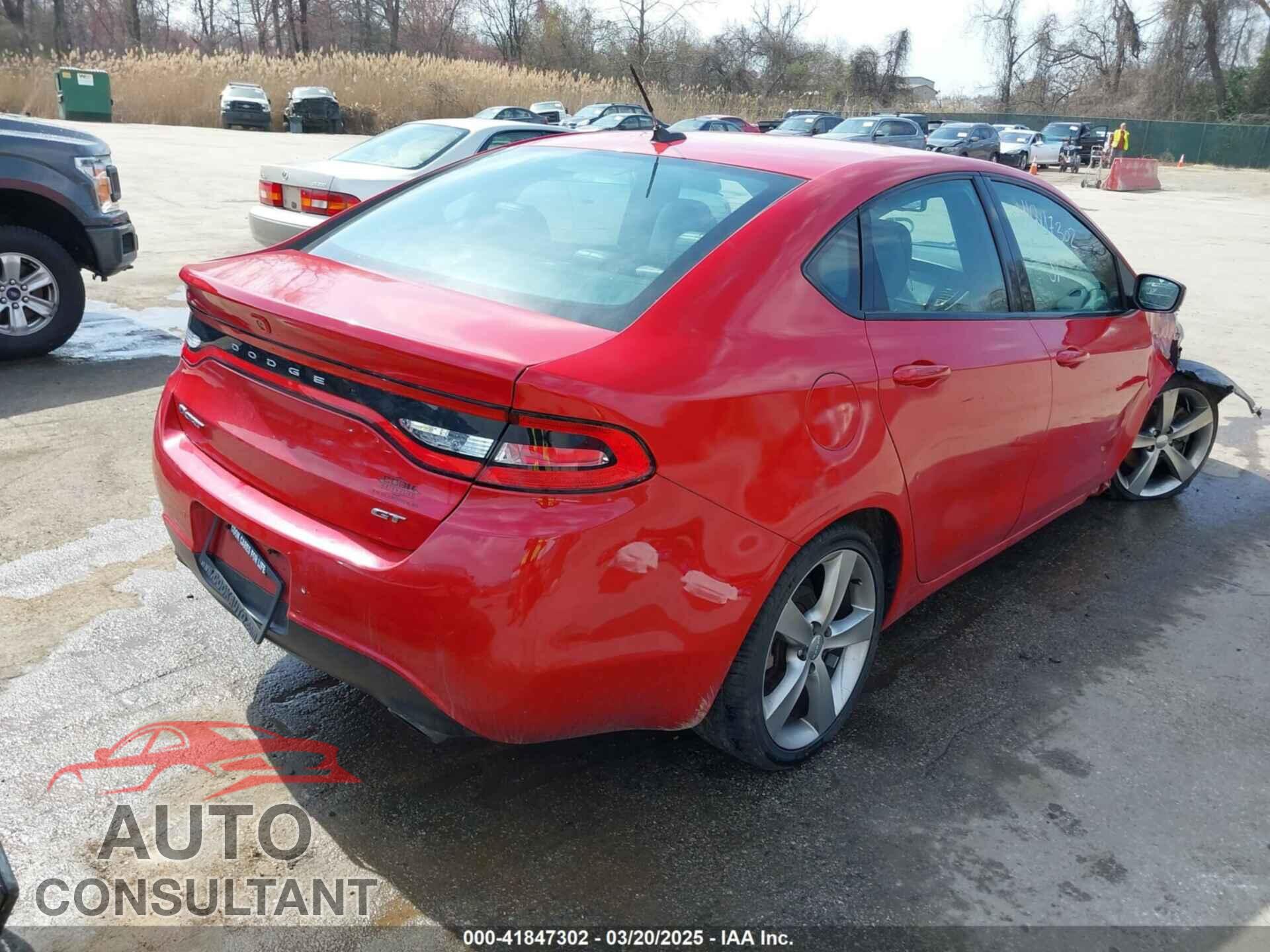 DODGE DART 2013 - 1C3CDFCB7DD329332