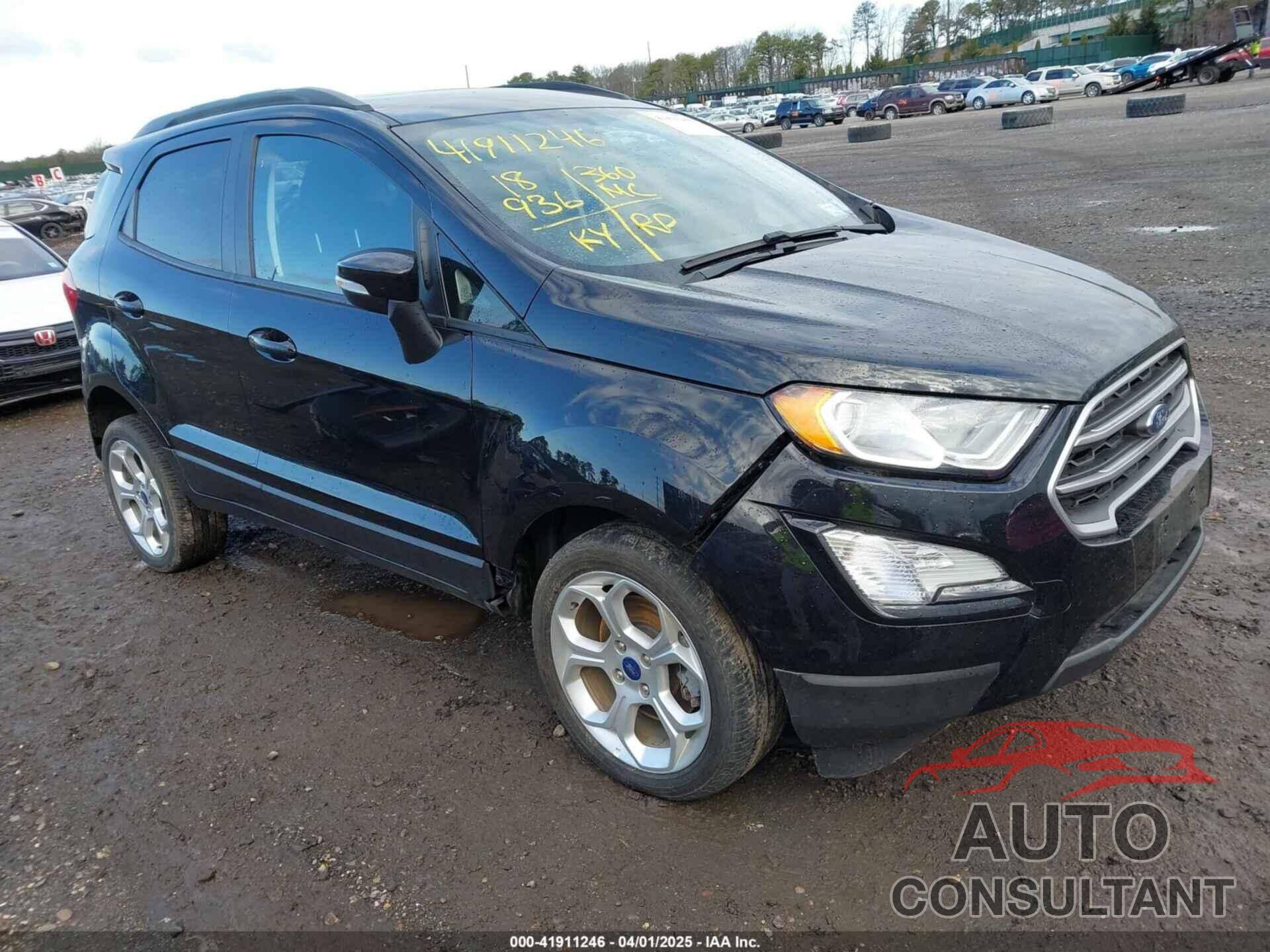 FORD ECOSPORT 2021 - MAJ6S3GL8MC454612
