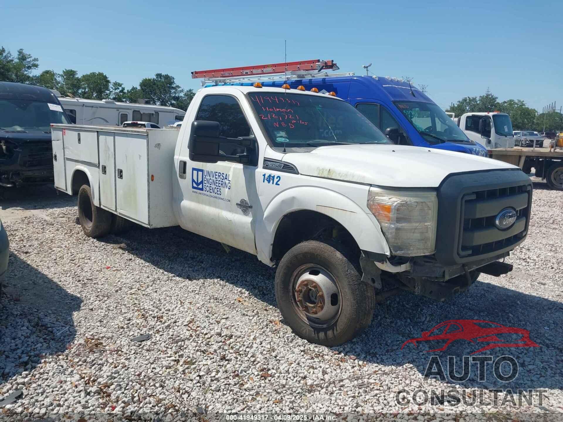 FORD F-350 CHASSIS 2014 - 1FDRF3HT3EEB32391