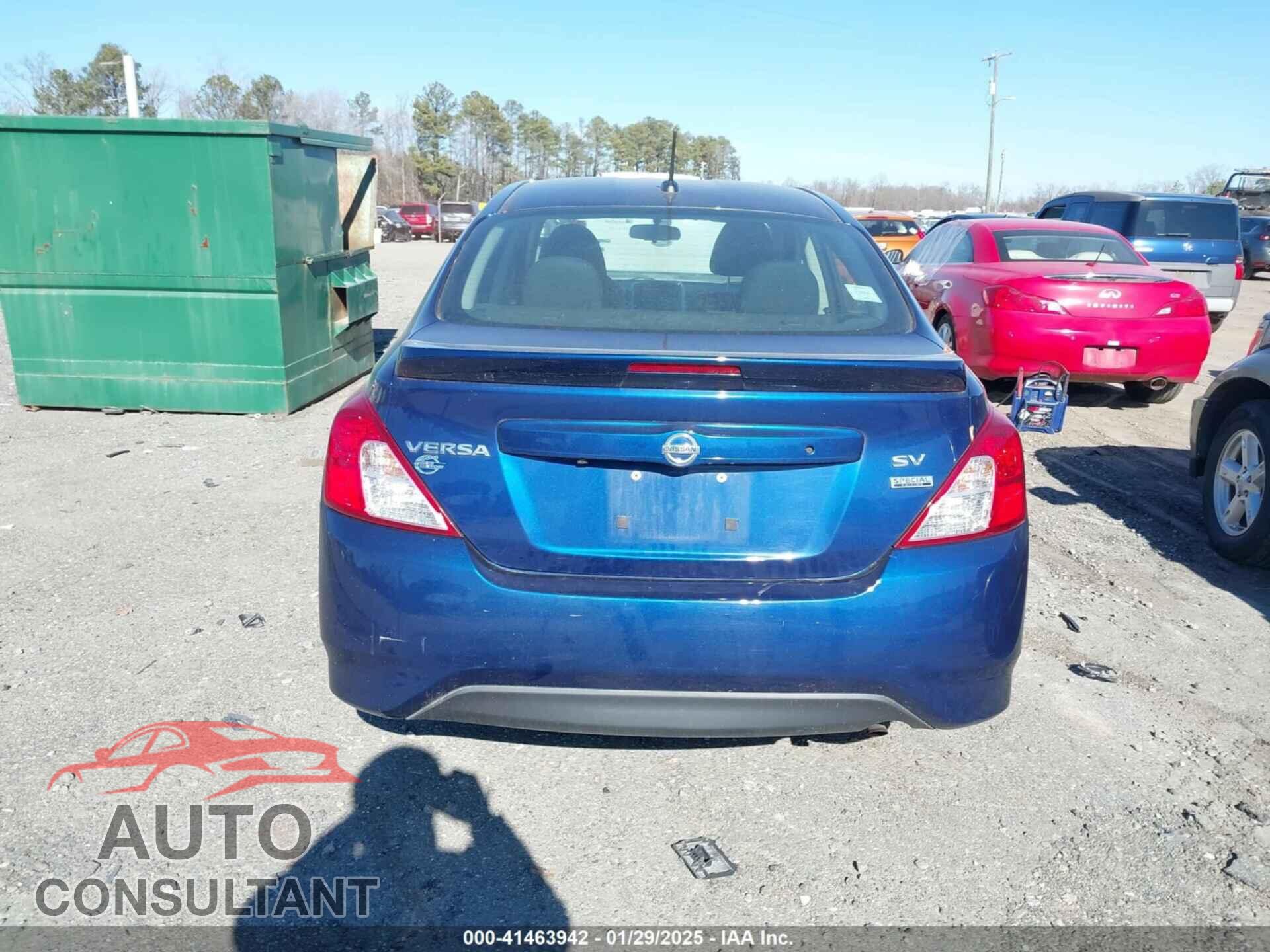 NISSAN VERSA 2019 - 3N1CN7AP3KL818592