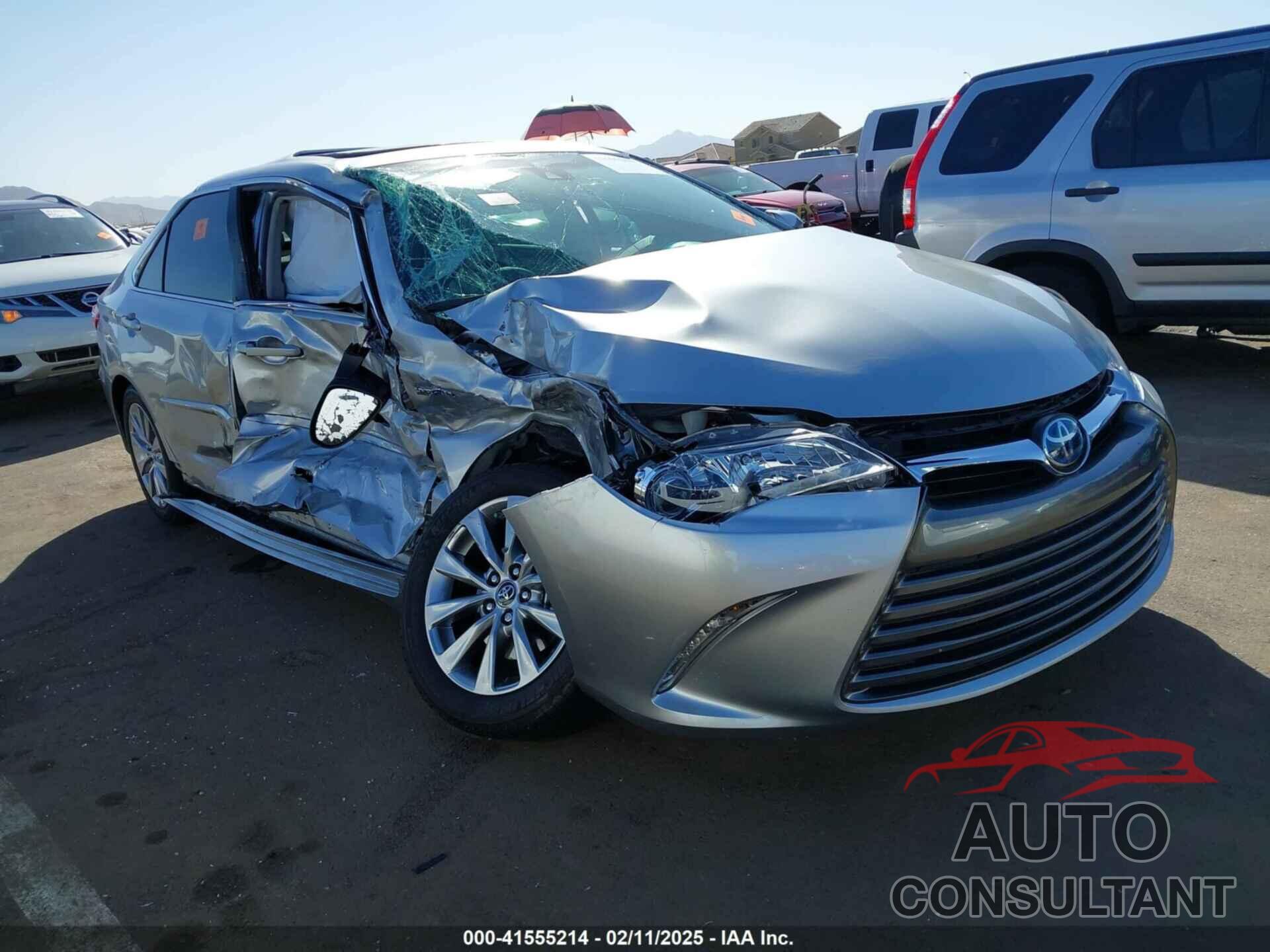 TOYOTA CAMRY HYBRID 2017 - 4T1BD1FKXHU221682