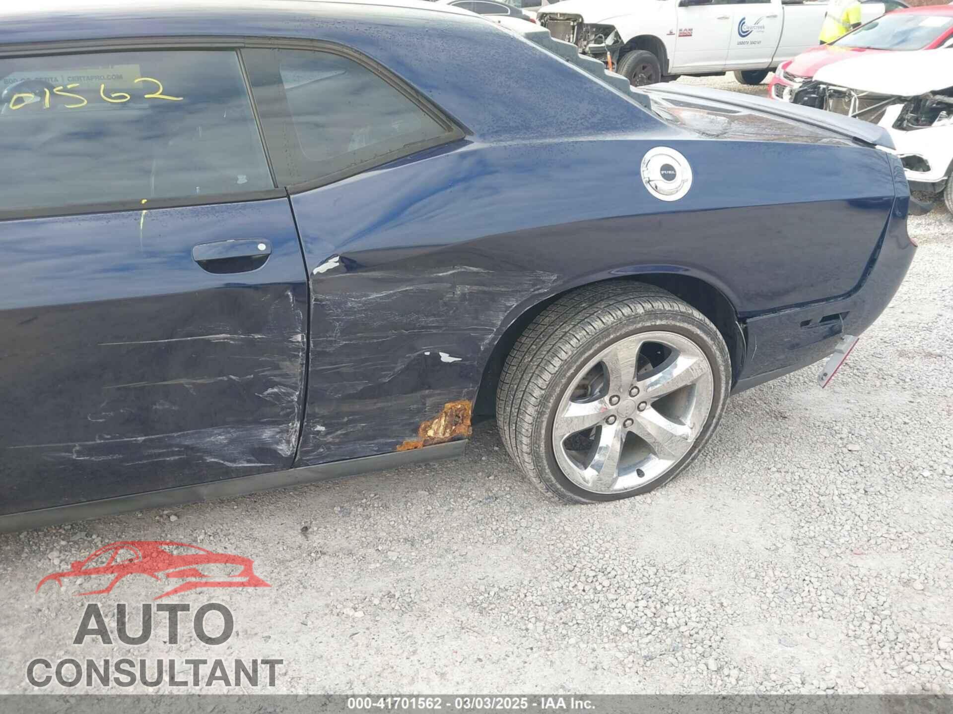 DODGE CHALLENGER 2013 - 2C3CDYAG7DH688015