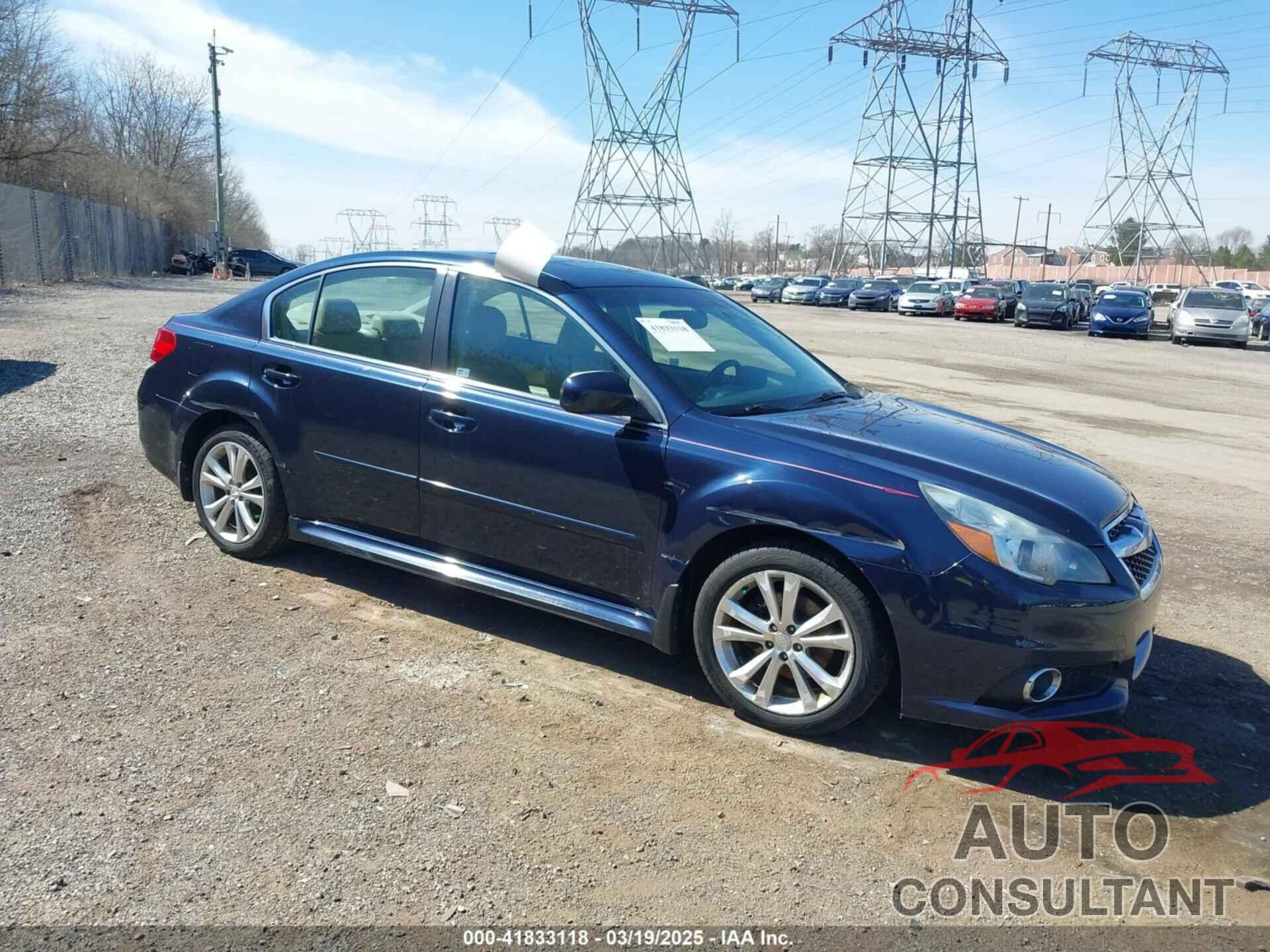 SUBARU LEGACY 2014 - 4S3BMBM60E3012937