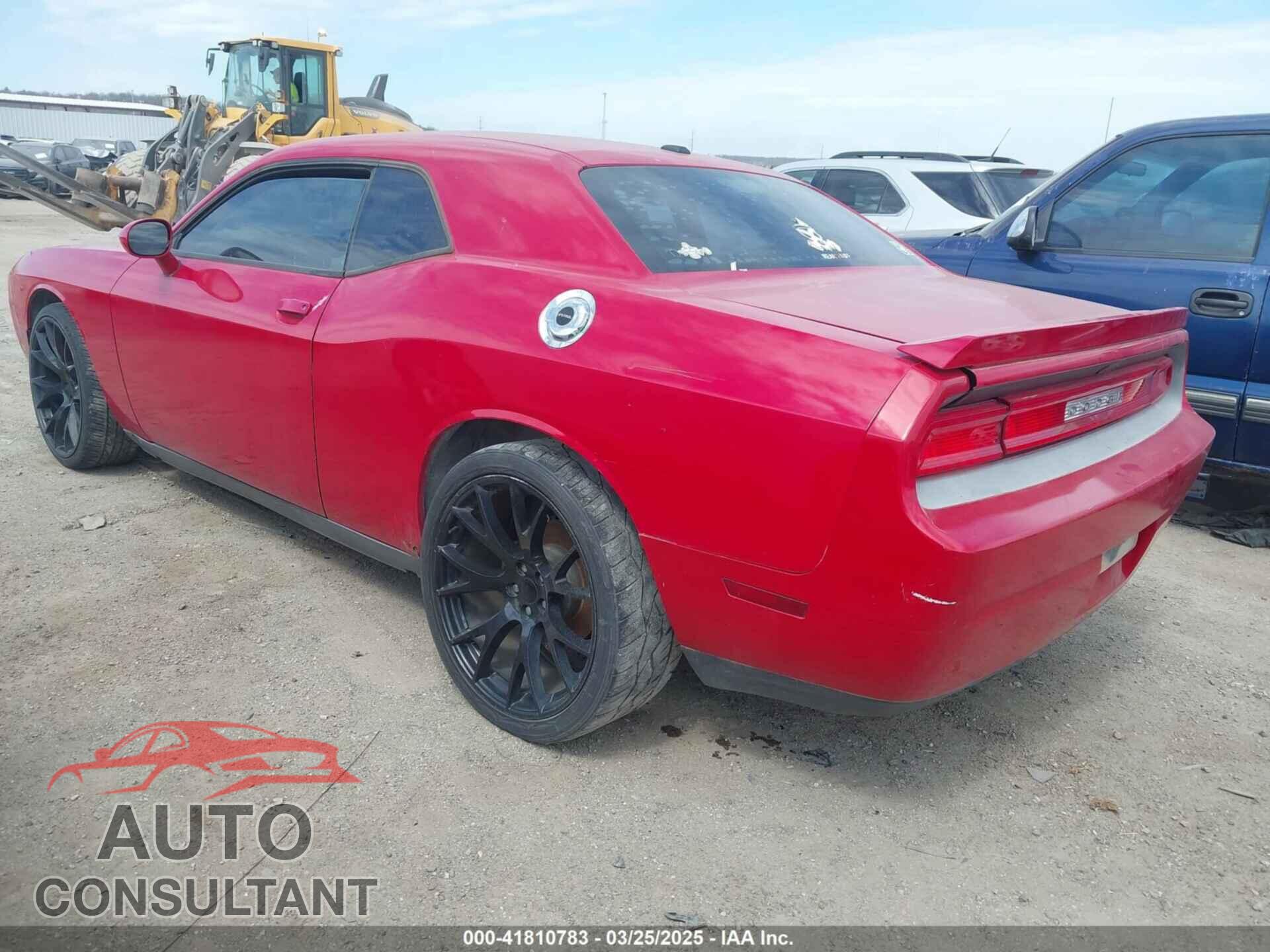 DODGE CHALLENGER 2012 - 2C3CDYAG4CH180843