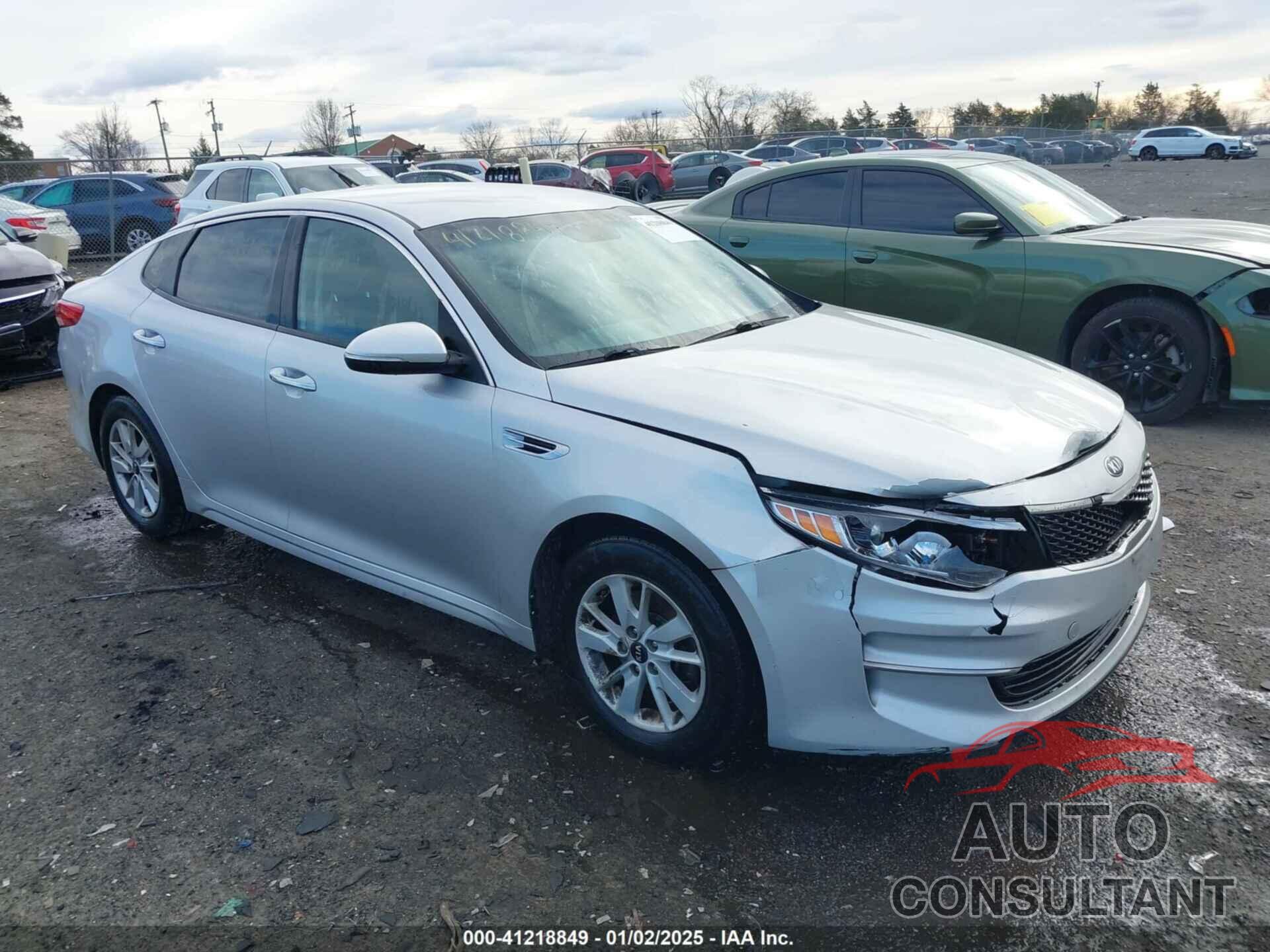 KIA OPTIMA 2016 - KNAGT4L31G5105918