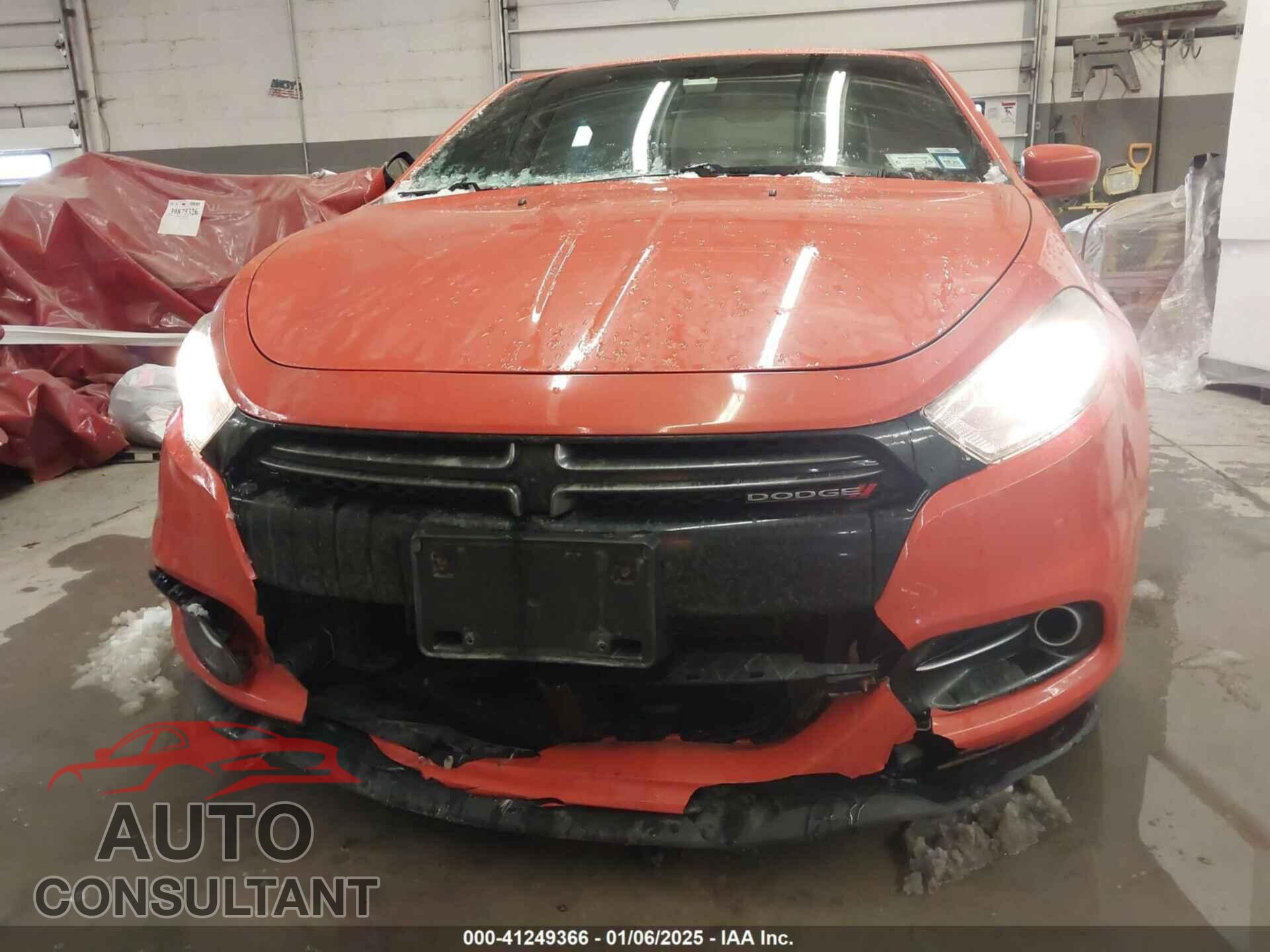 DODGE DART 2015 - 1C3CDFEB7FD277927