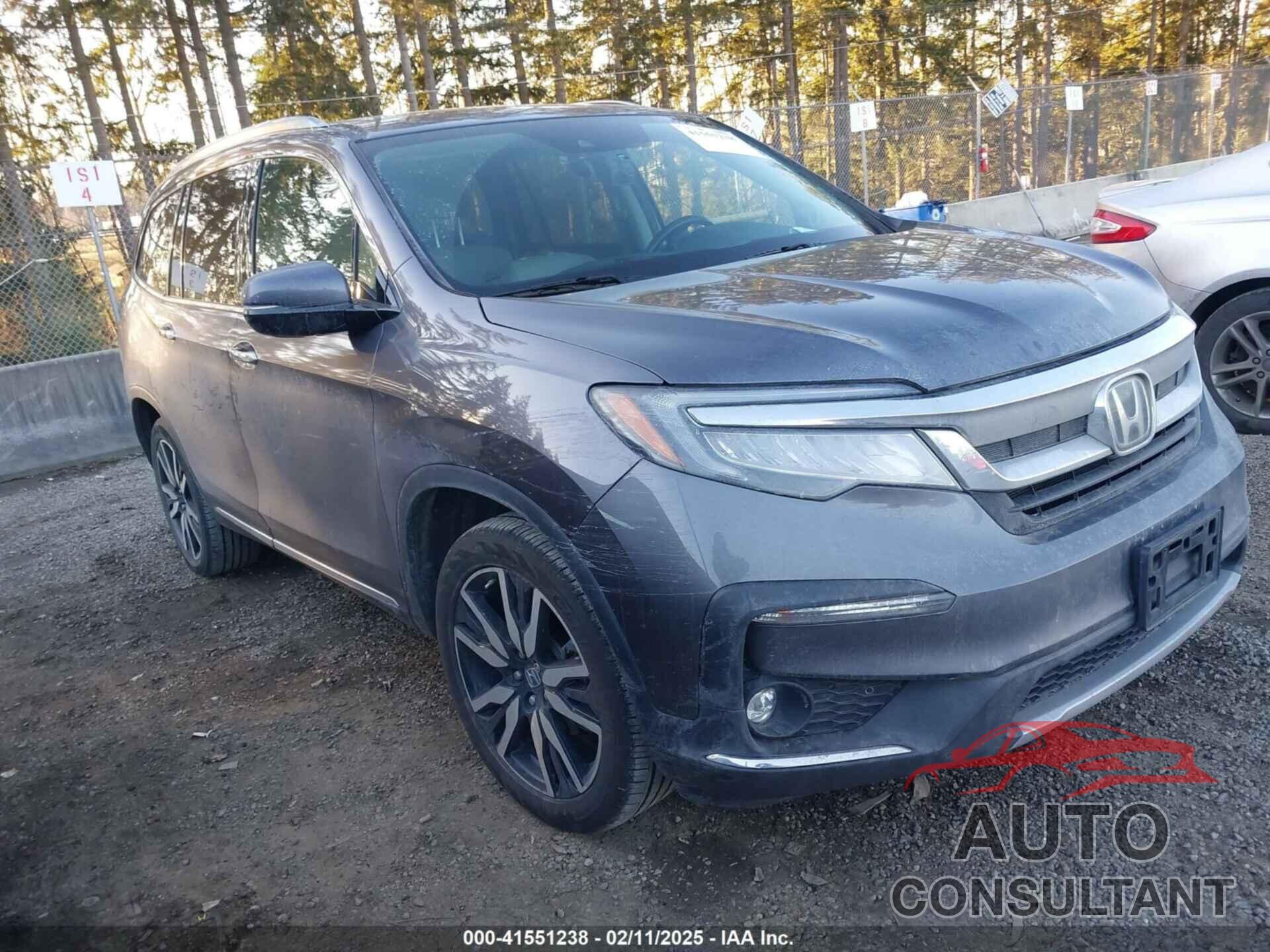 HONDA PILOT 2019 - 5FNYF5H6XKB006612