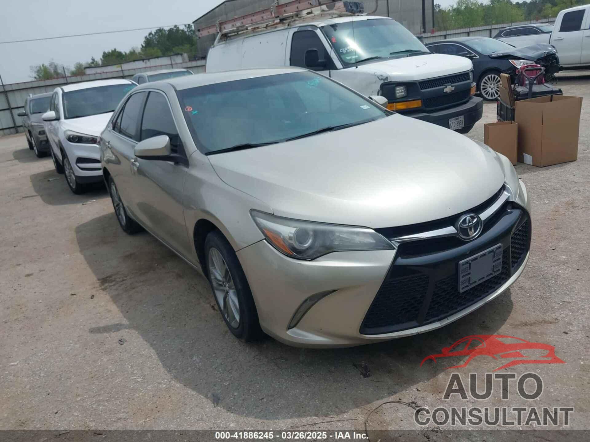 TOYOTA CAMRY 2017 - 4T1BF1FK0HU714197