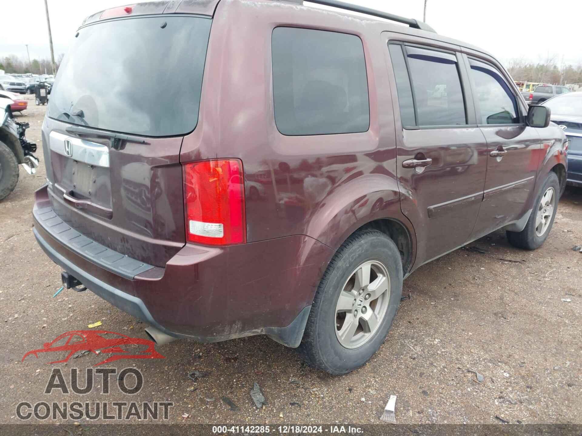 HONDA PILOT 2009 - 5FNYF38579B021588