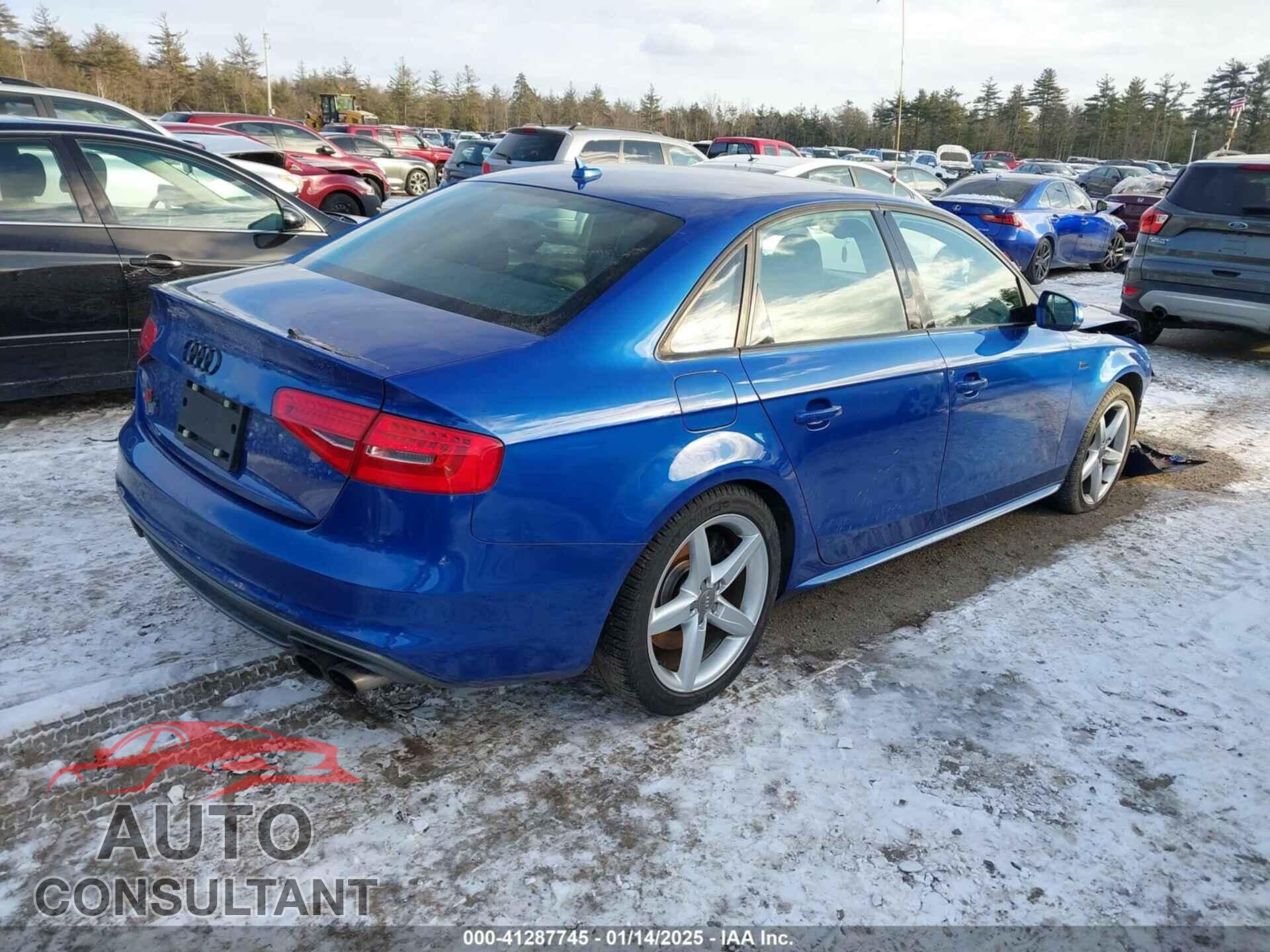 AUDI S4 2015 - WAUDGAFL7FA066078