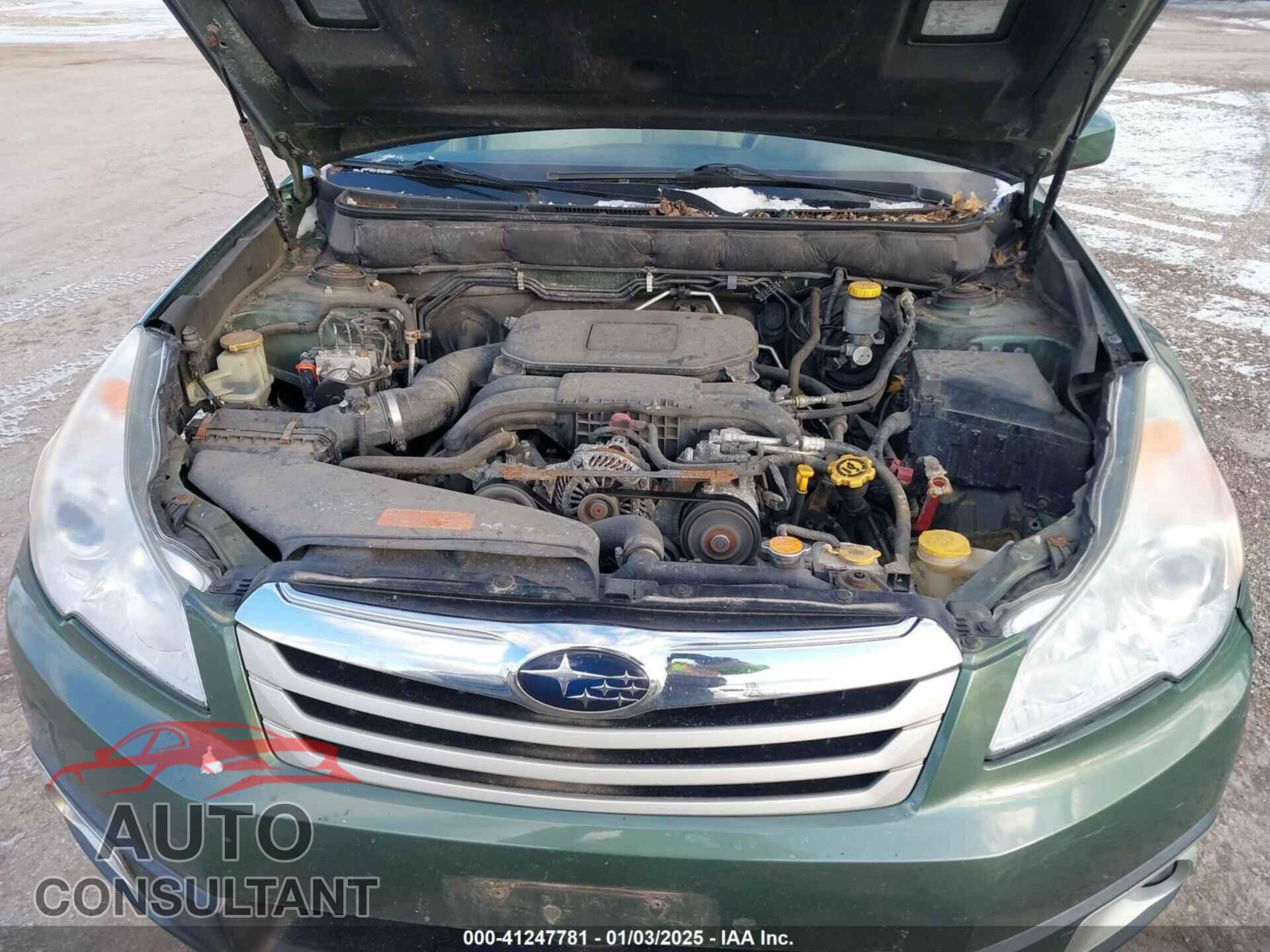 SUBARU OUTBACK 2012 - 4S4BRCAC8C3230893