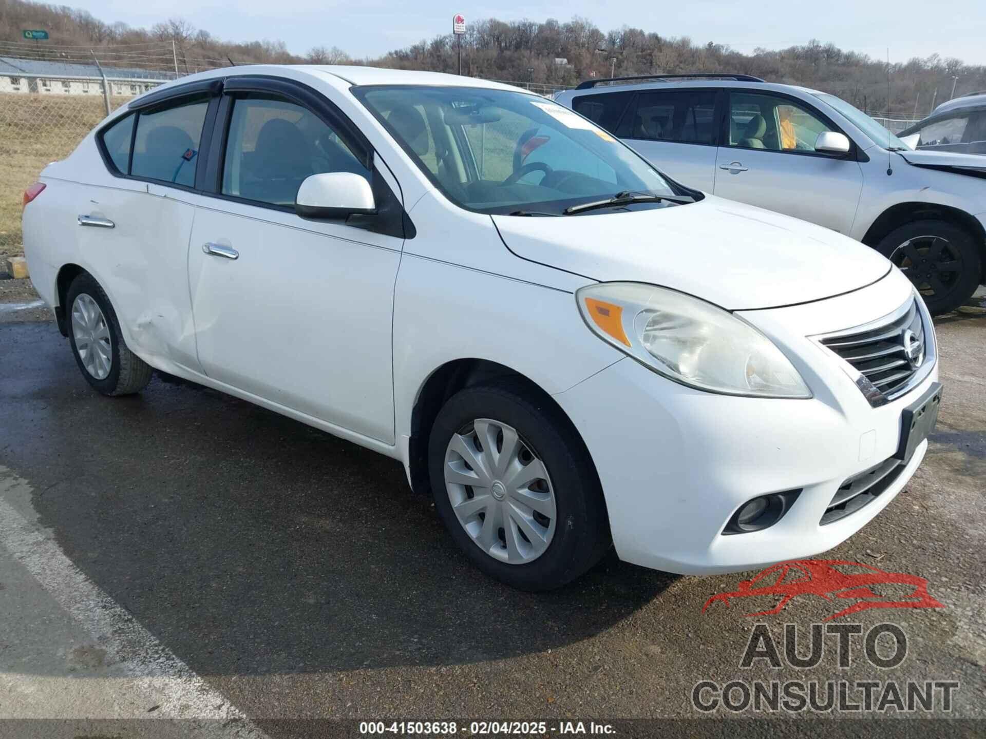 NISSAN VERSA 2012 - 3N1CN7AP1CL917560