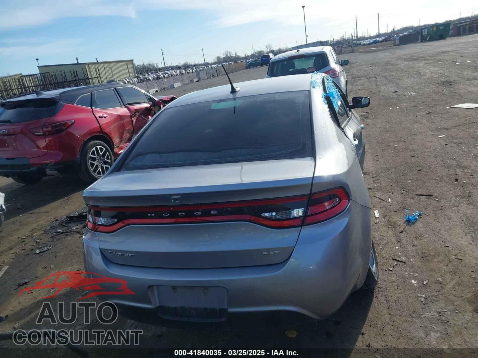 DODGE DART 2015 - 1C3CDFBB4FD267005