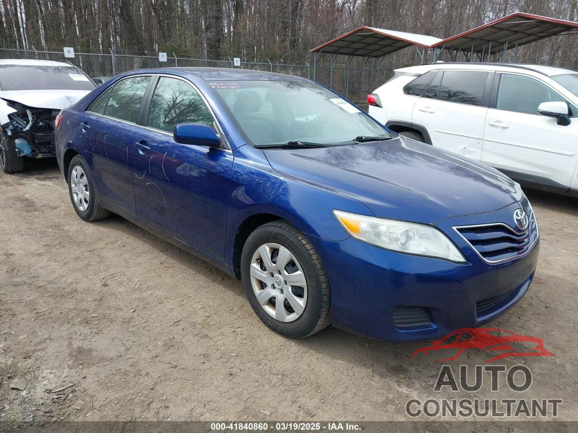 TOYOTA CAMRY 2010 - 4T1BF3EK4AU567448