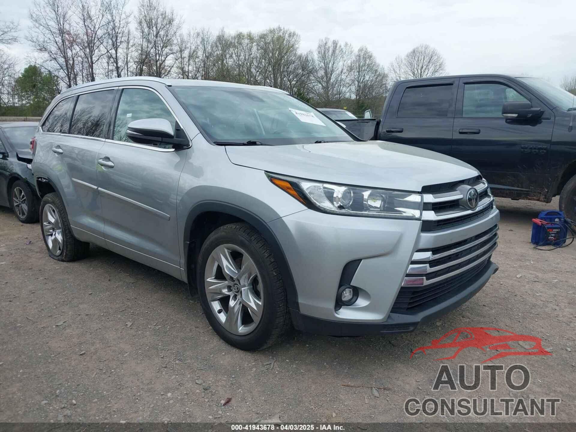 TOYOTA HIGHLANDER 2019 - 5TDYZRFH4KS294657