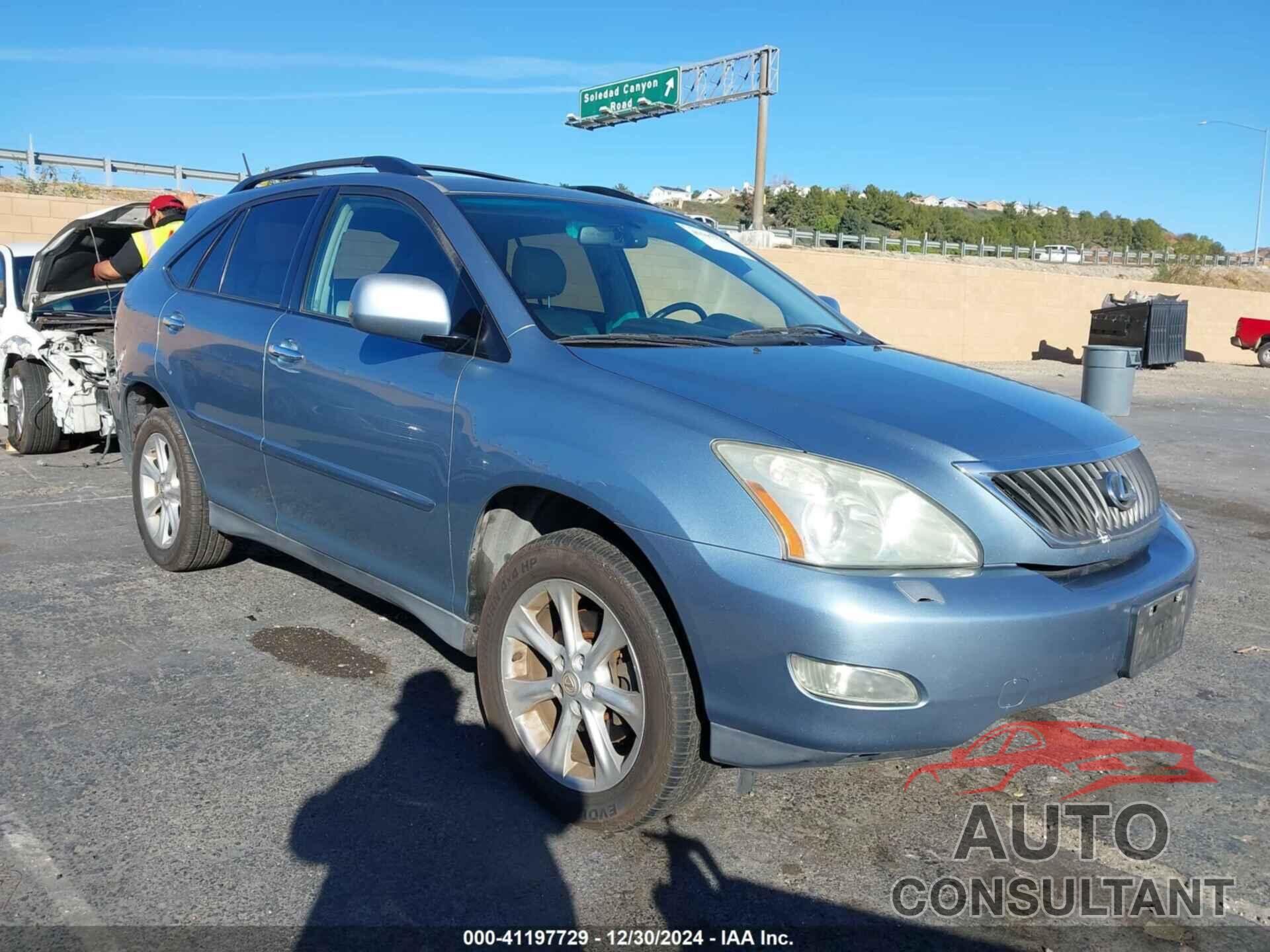 LEXUS RX 350 2009 - 2T2GK31U99C064371