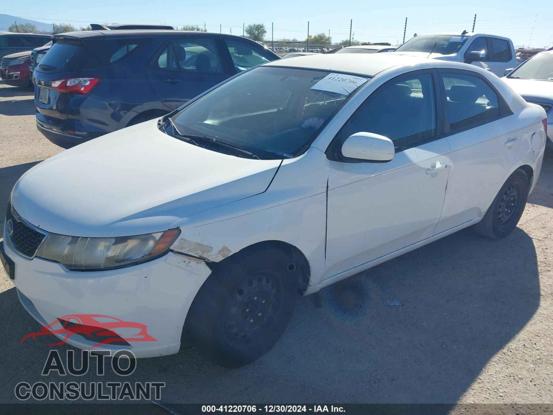 KIA FORTE 2012 - KNAFT4A20C5583800