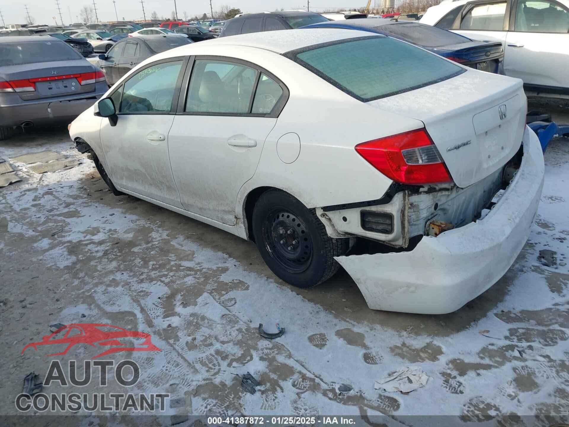 HONDA CIVIC 2012 - 2HGFB2F57CH563745