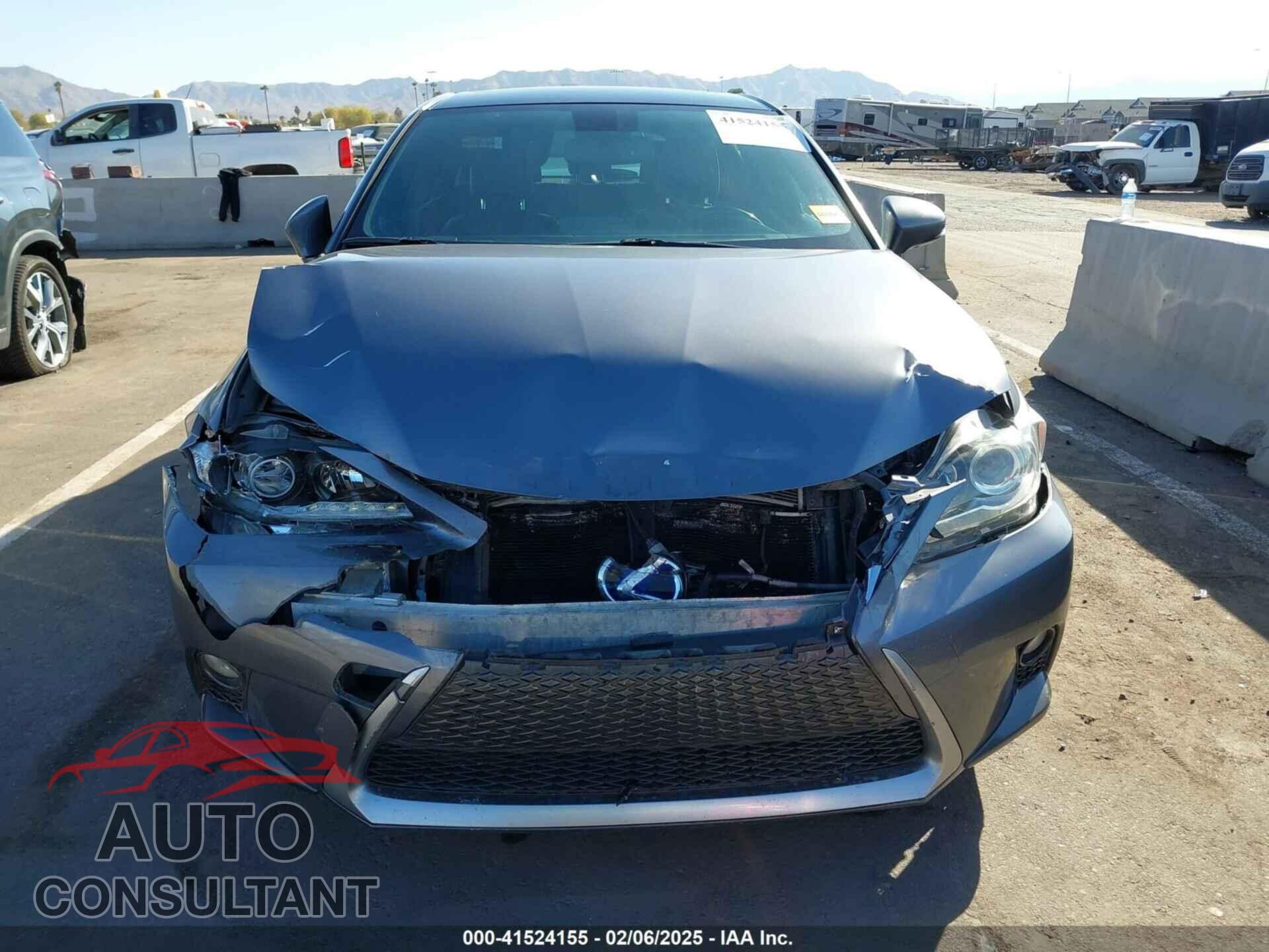 LEXUS CT 200H 2015 - JTHKD5BH3F2214523