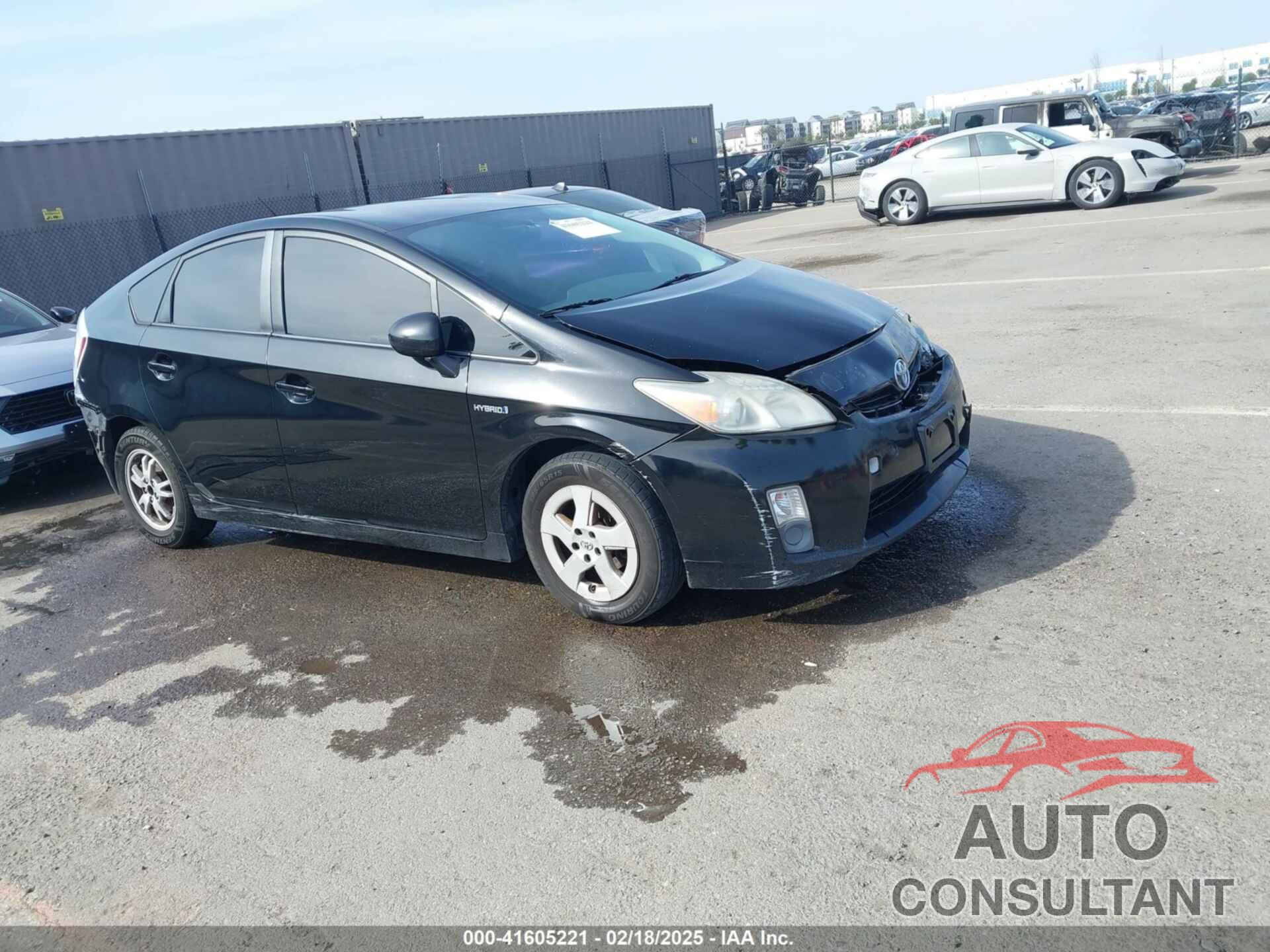TOYOTA PRIUS 2011 - JTDKN3DU9B1362902