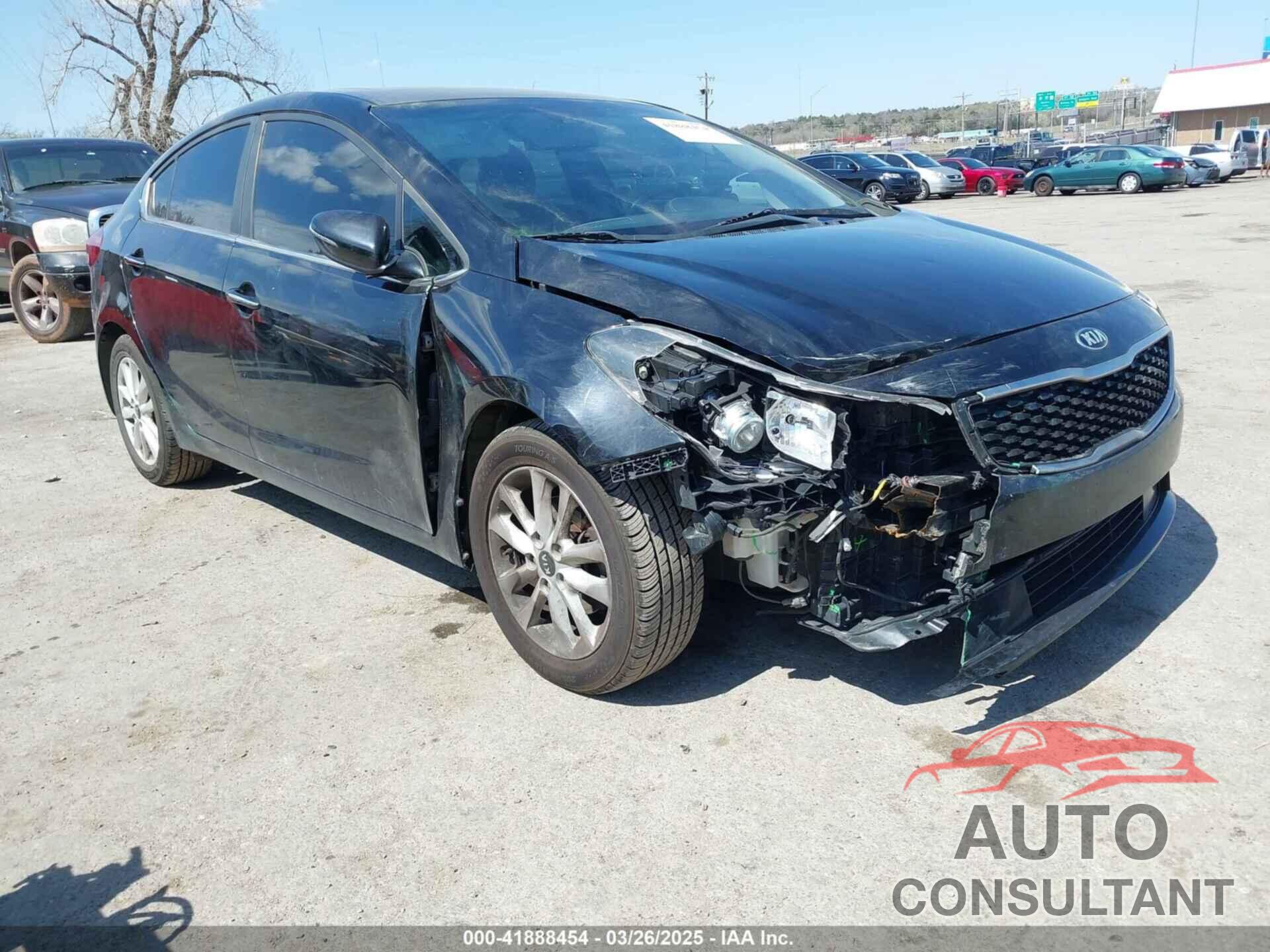 KIA FORTE 2017 - 3KPFL4A70HE054650