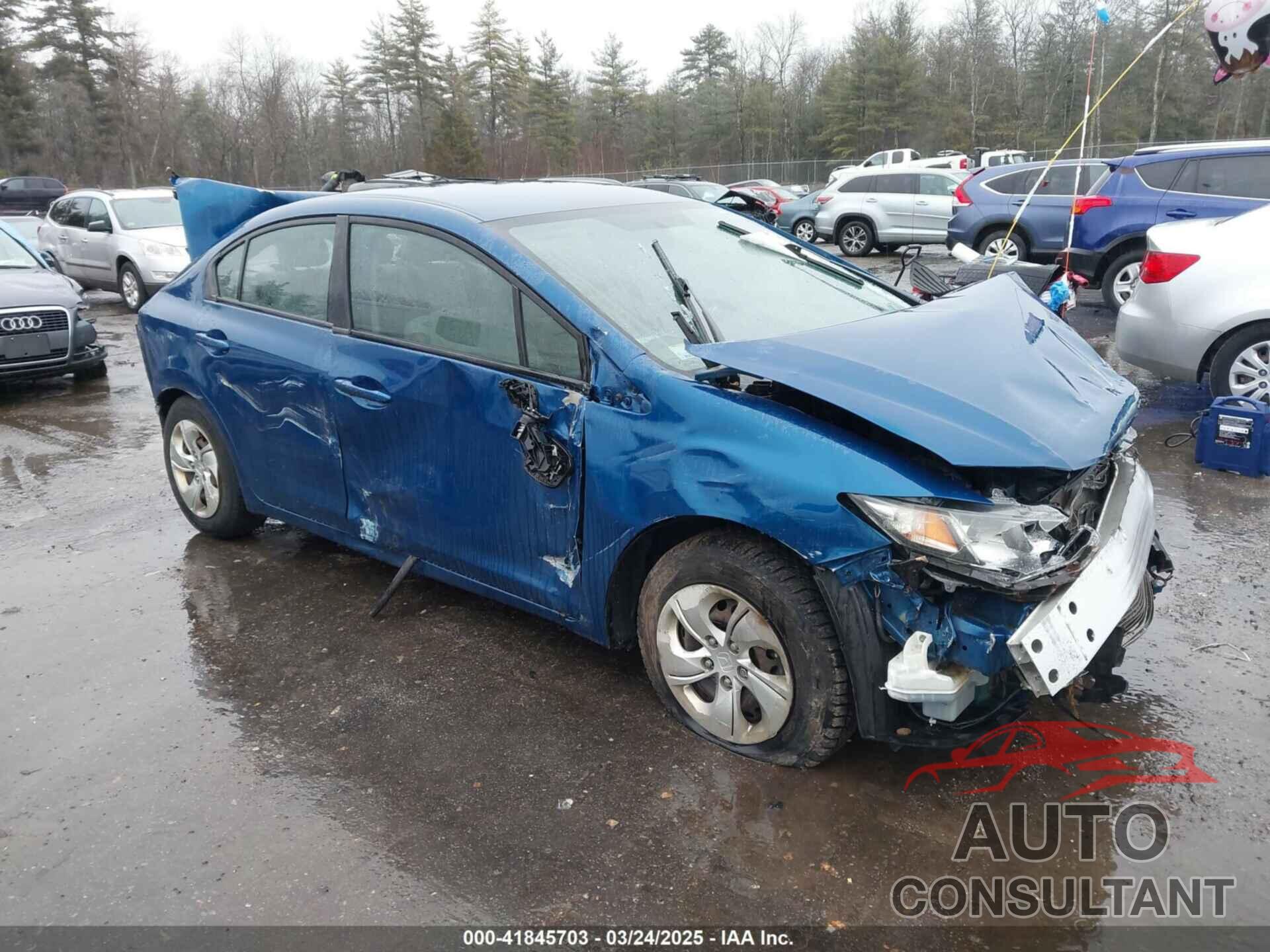HONDA CIVIC 2013 - 2HGFB2F54DH507506