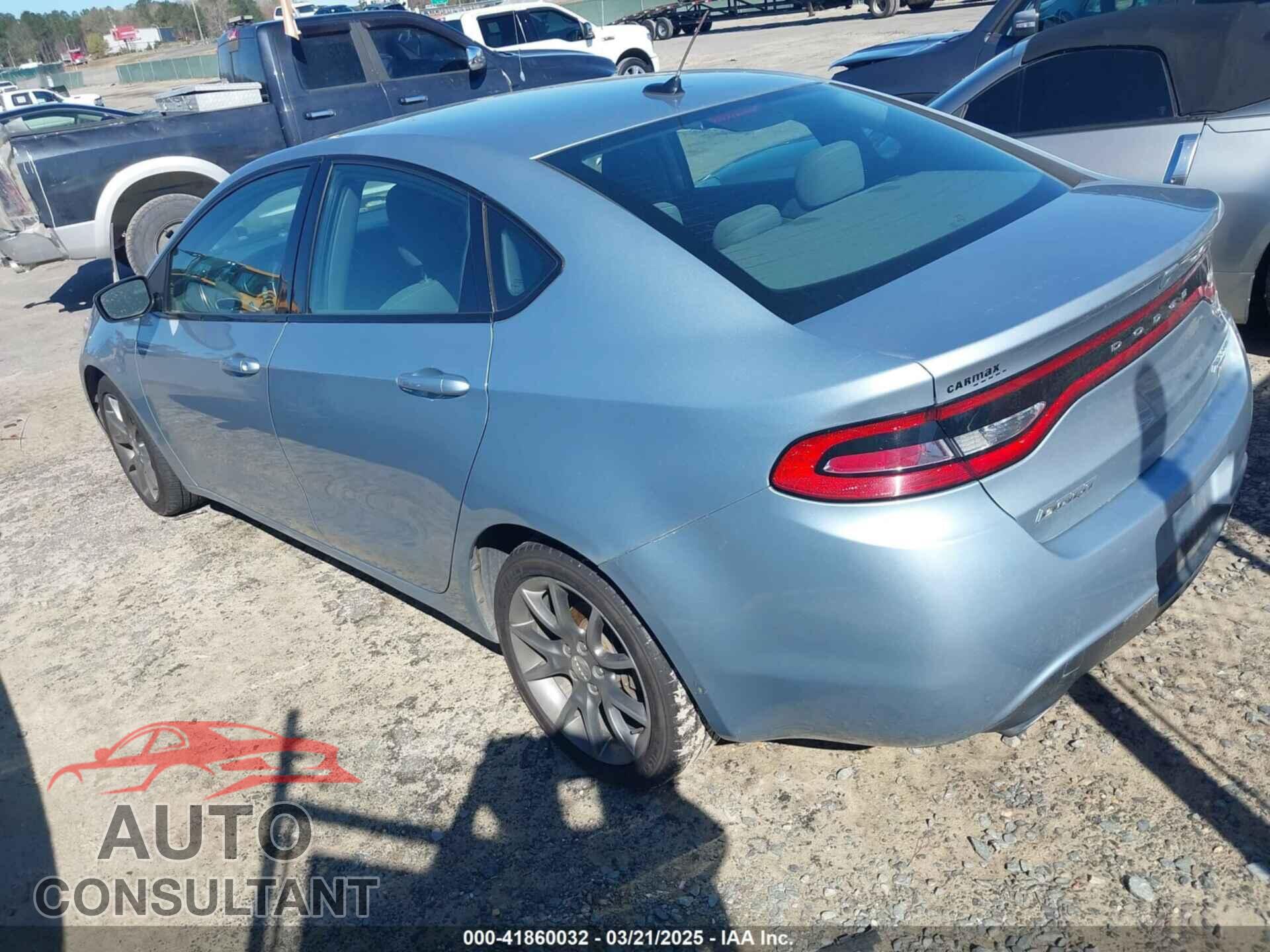 DODGE DART 2013 - 1C3CDFBH5DD133394
