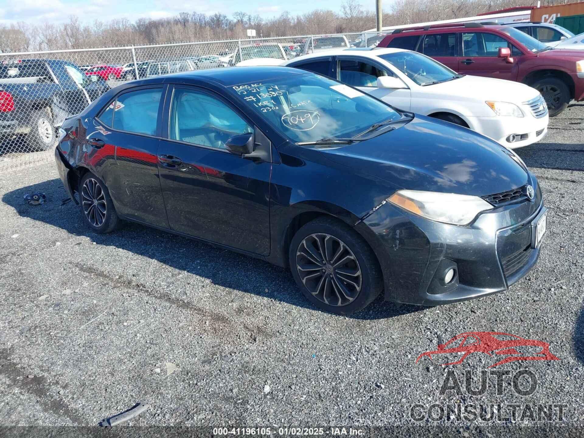TOYOTA COROLLA 2015 - 2T1BURHE9FC277049