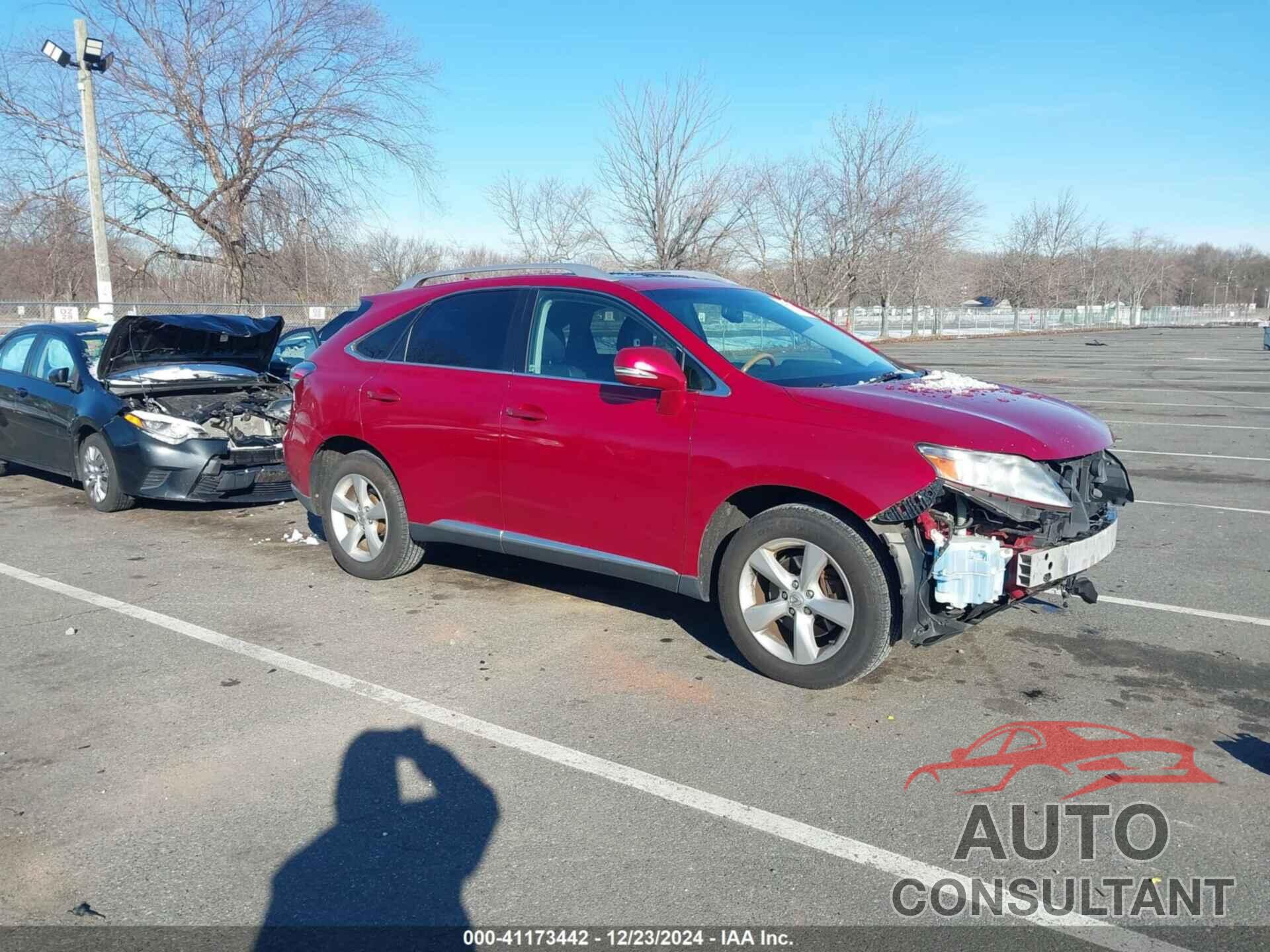 LEXUS RX 350 2010 - 2T2BK1BA7AC039900