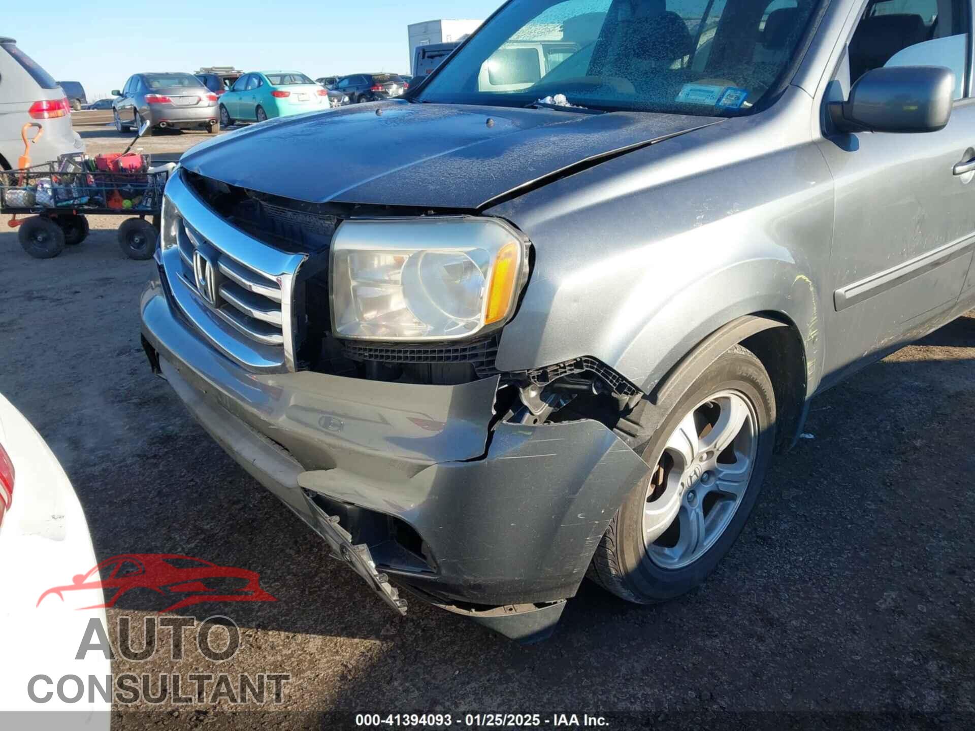HONDA PILOT 2013 - 5FNYF4H53DB044137