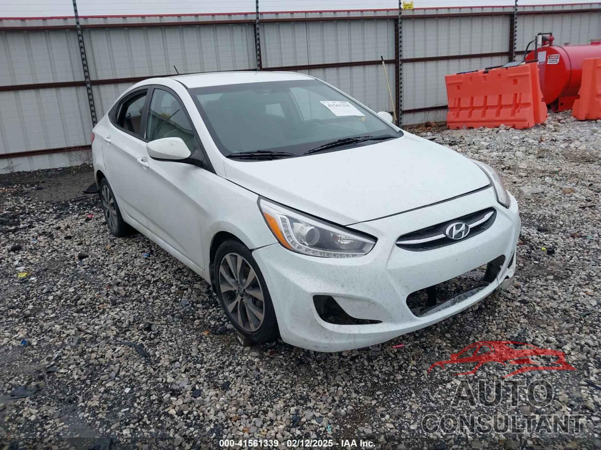HYUNDAI ACCENT 2015 - KMHCU4AE6FU907304