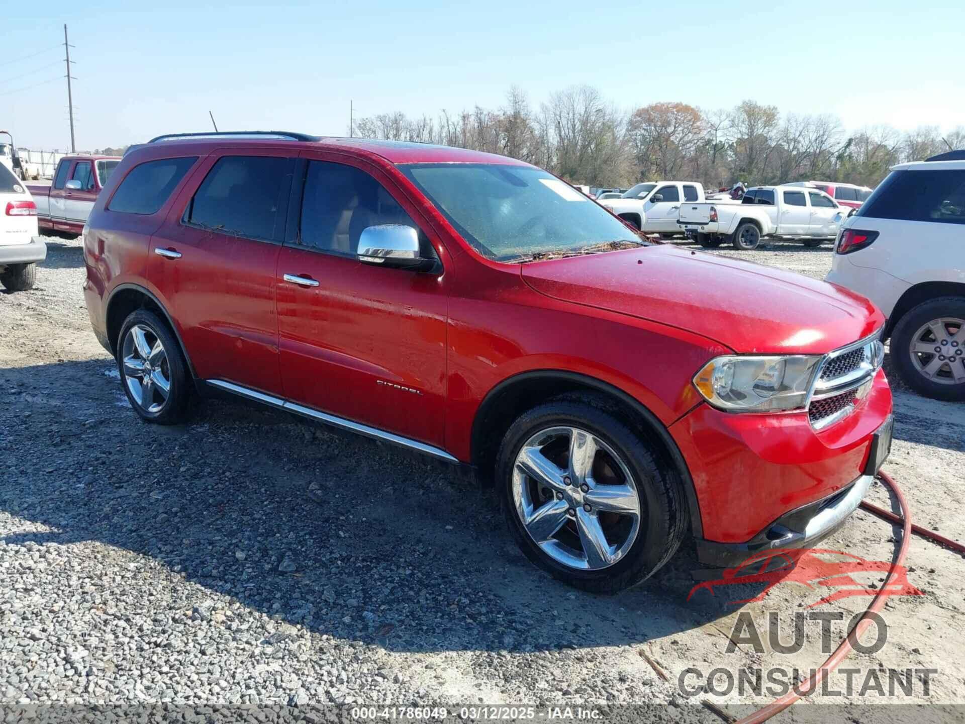 DODGE DURANGO 2011 - 1D4SD5GT2BC630052