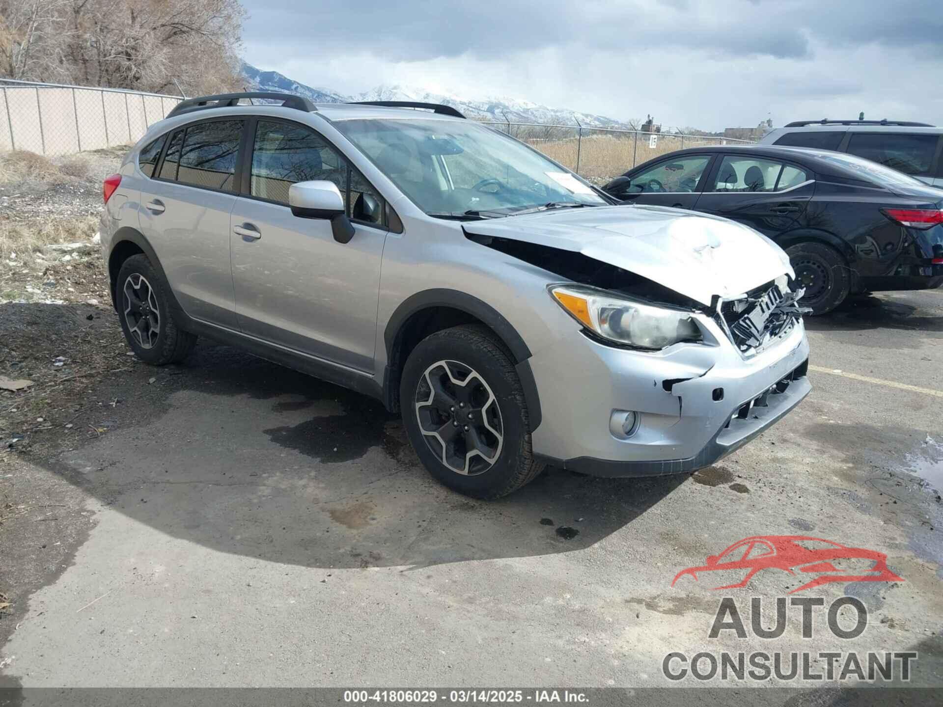 SUBARU XV CROSSTREK 2013 - JF2GPAVC5DH831960
